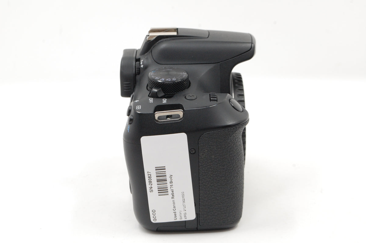 Used Canon Rebel T6 Body