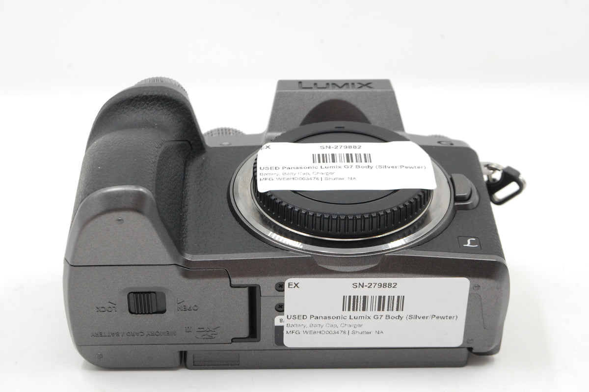 USED Panasonic Lumix G7 Body (Silver/Pewter)