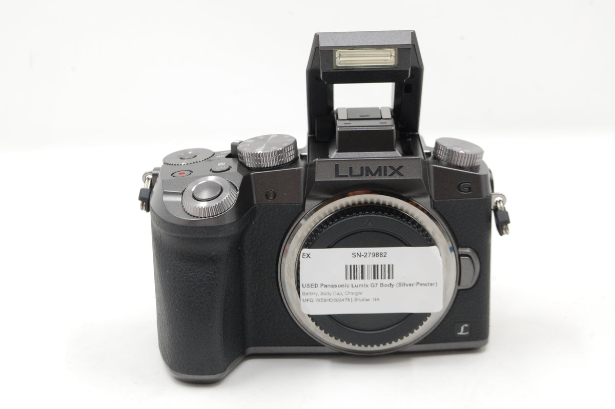 USED Panasonic Lumix G7 Body (Silver/Pewter)