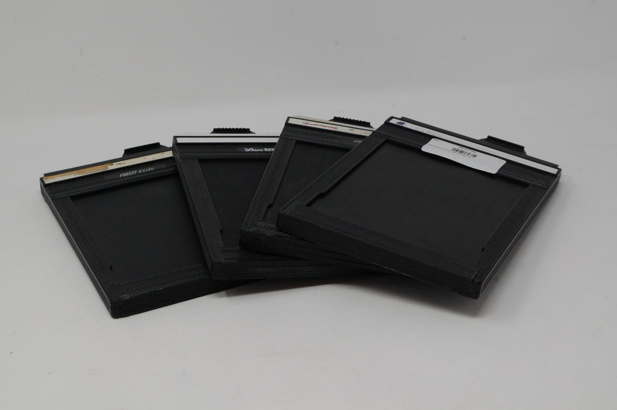 Used set of 4x5 Film Backs (4)