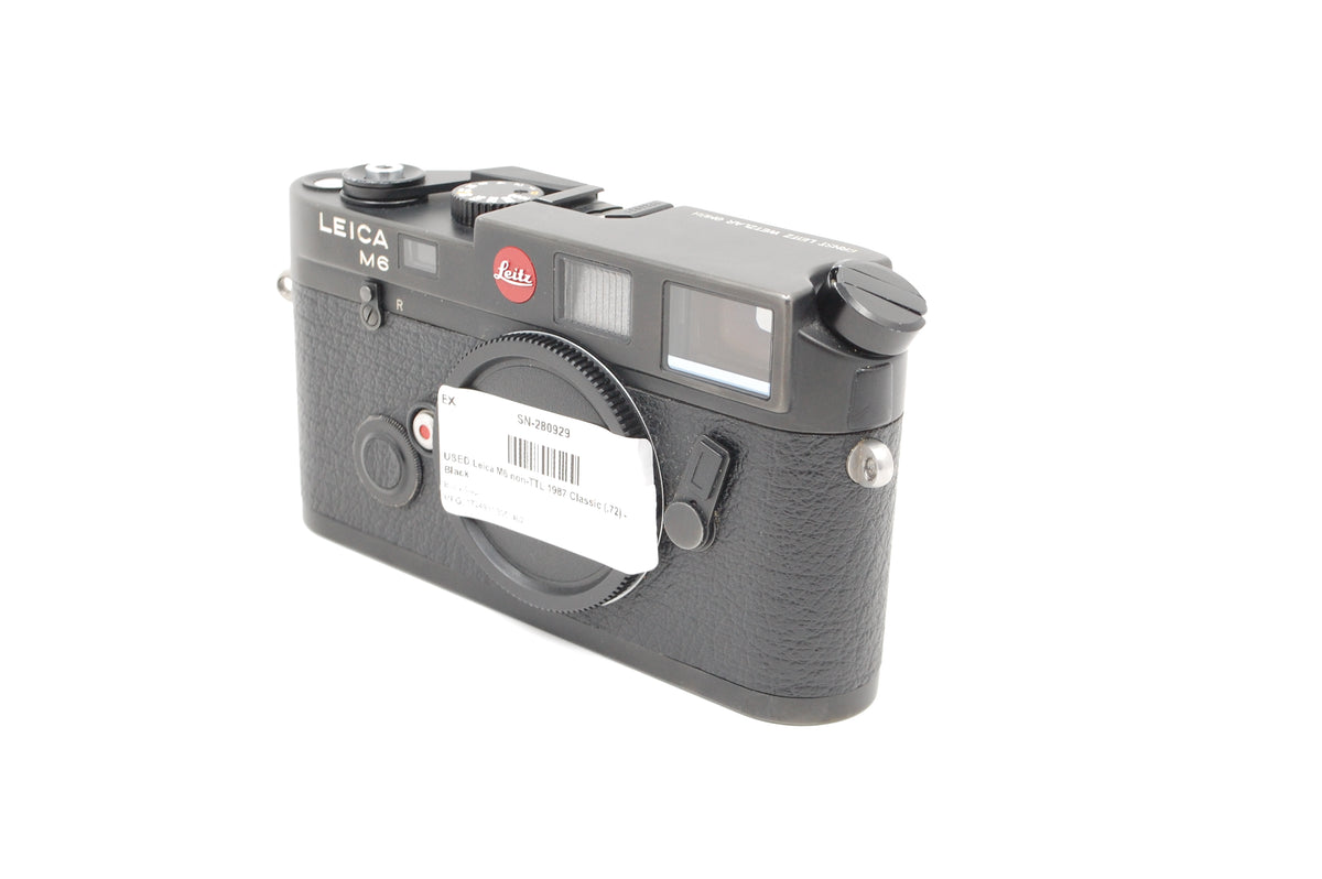 USED Leica M6 non-TTL 1987 Classic (.72) - Black