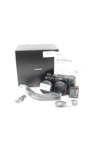 Used Fujifilm X100VI Digital Camera Body - Black