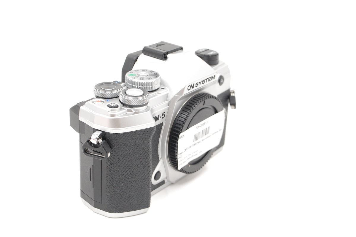 Used OM SYSTEM OM-5 Mirrorless Camera (Silver)