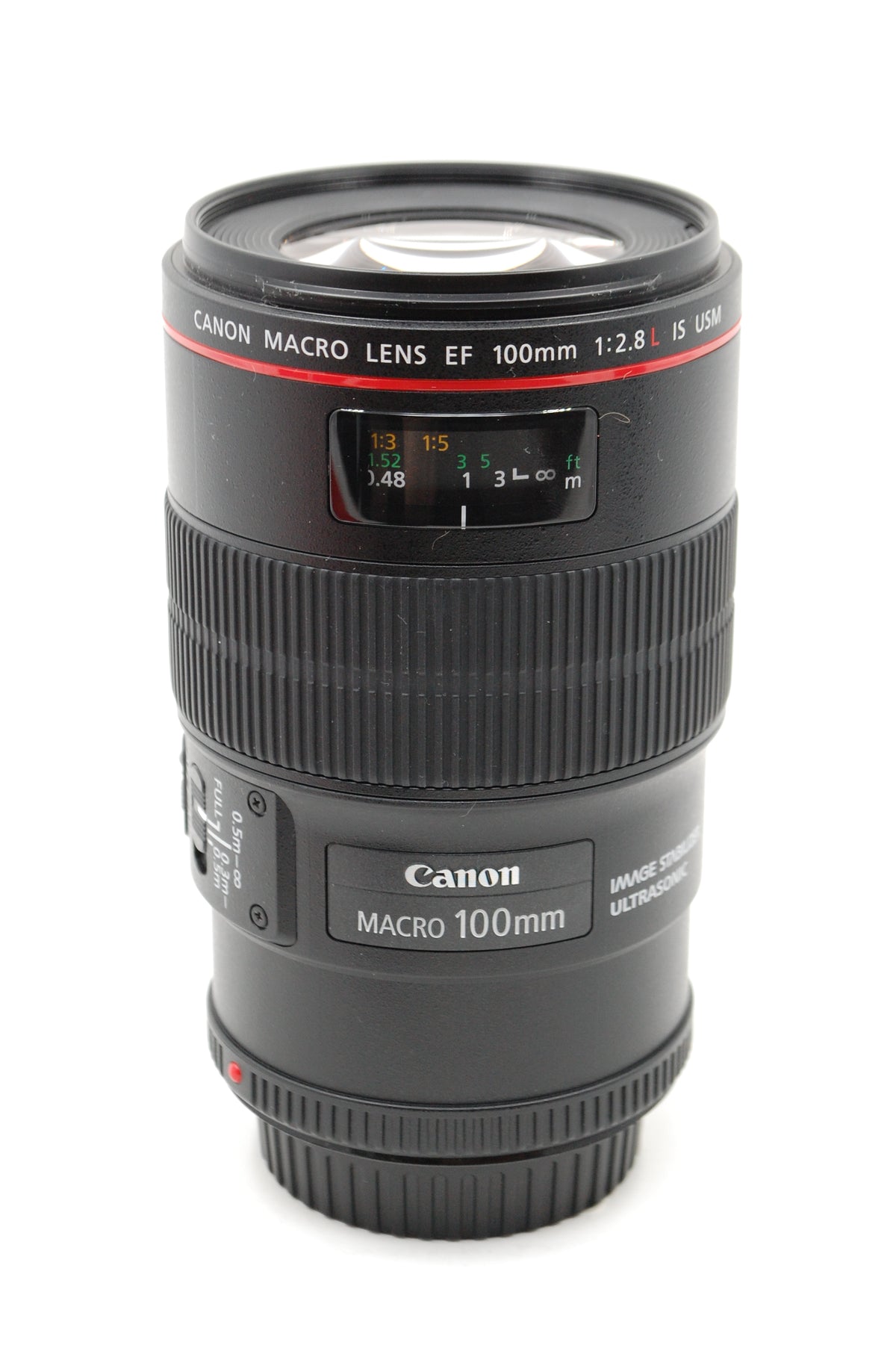 USED Canon 100mm F2.8 L IS USM Macro Lens