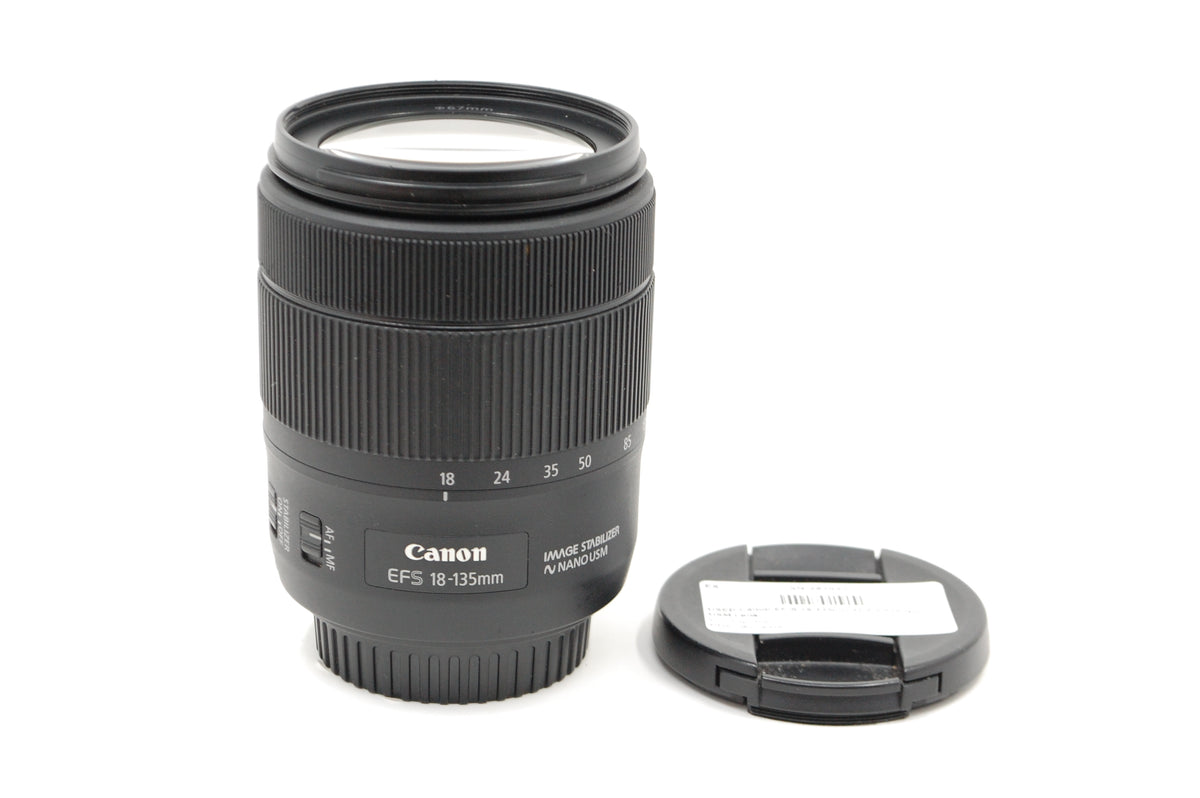 USED Canon EF-S 18-135mm f3.5-5.6 IS Nano USM Lens