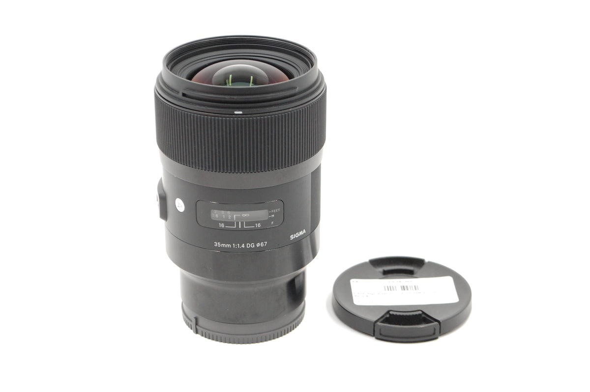 USED Sigma 35mm f/1.4 DG HSM Art Lens for Sony E