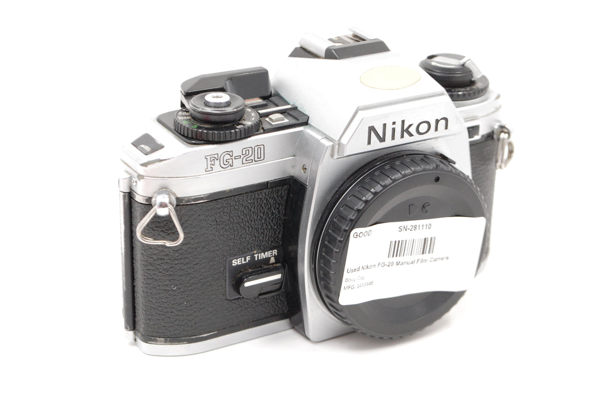 Used Nikon FG-20 Manual Film Camera