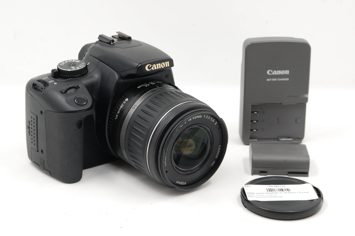 USED Canon Rebel XTi w/ 18-55mm 3.5-5.6 II