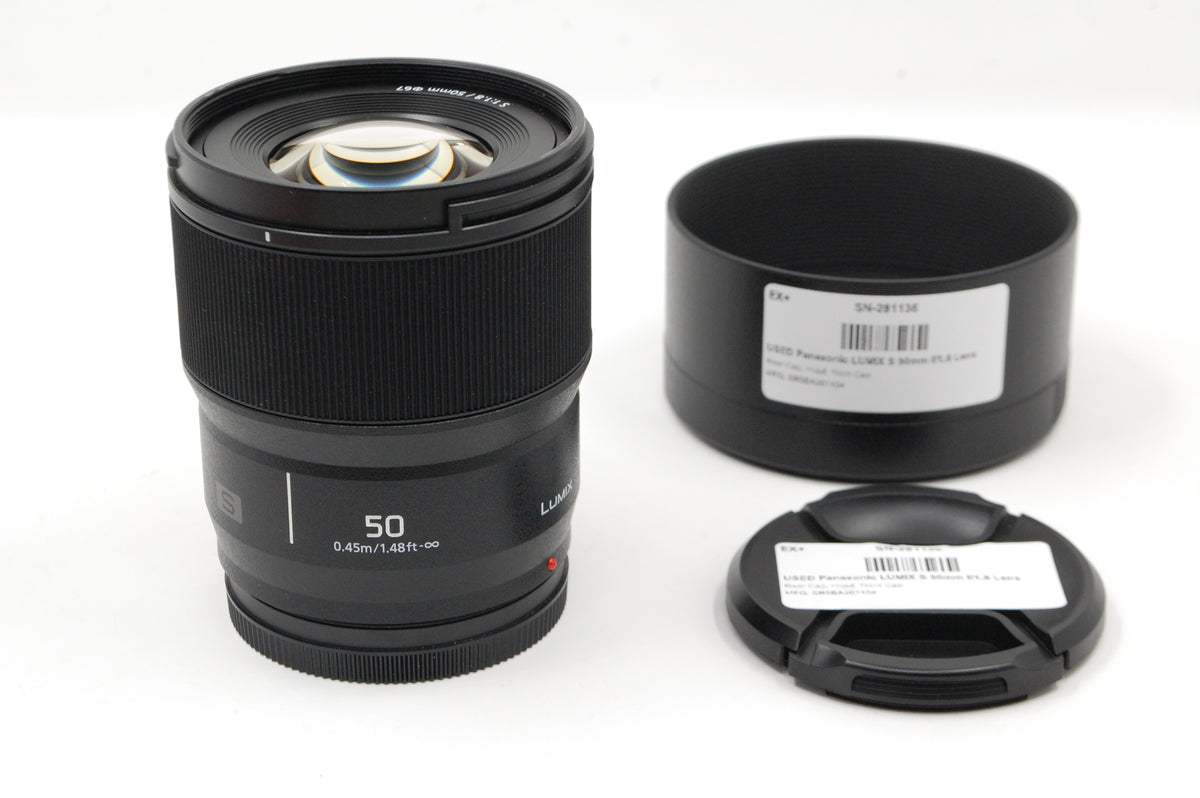 USED Panasonic LUMIX S 50mm f/1.8 Lens
