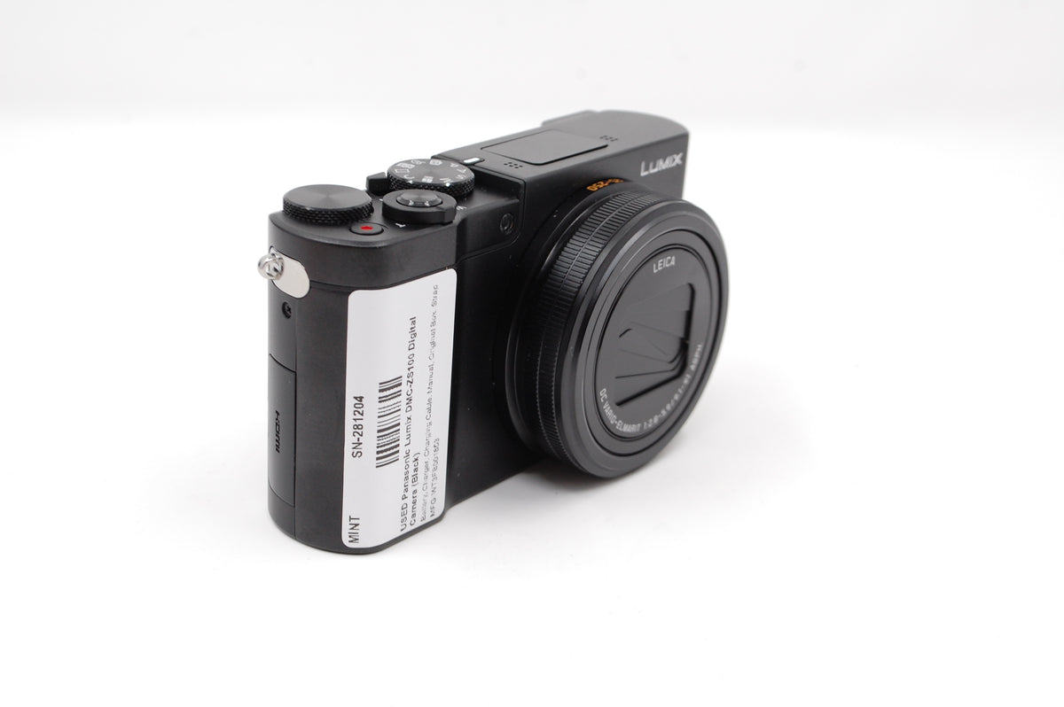 USED Panasonic Lumix DMC-ZS100 Digital Camera (Black)