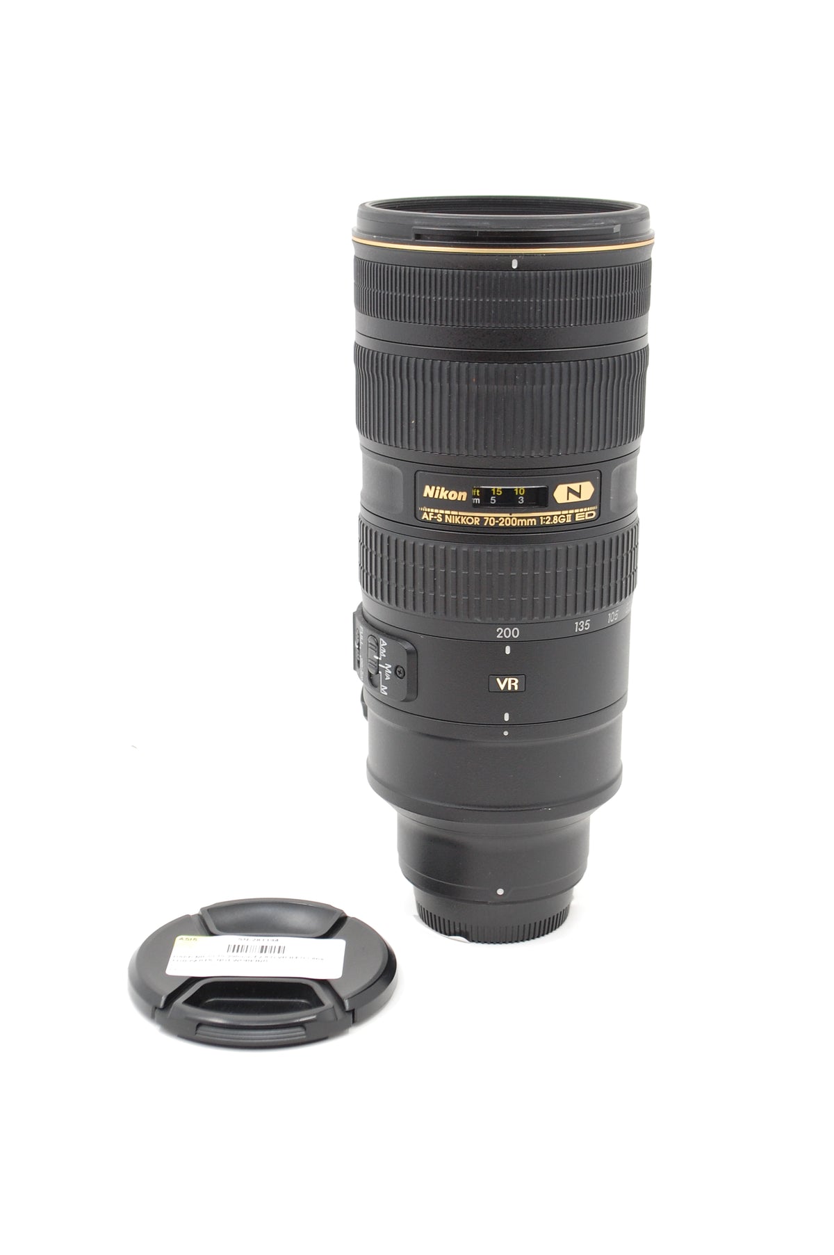 USED Nikon 70-200mm F2.8 G VR II ED Lens - FOR PARTS, NOT WORKING