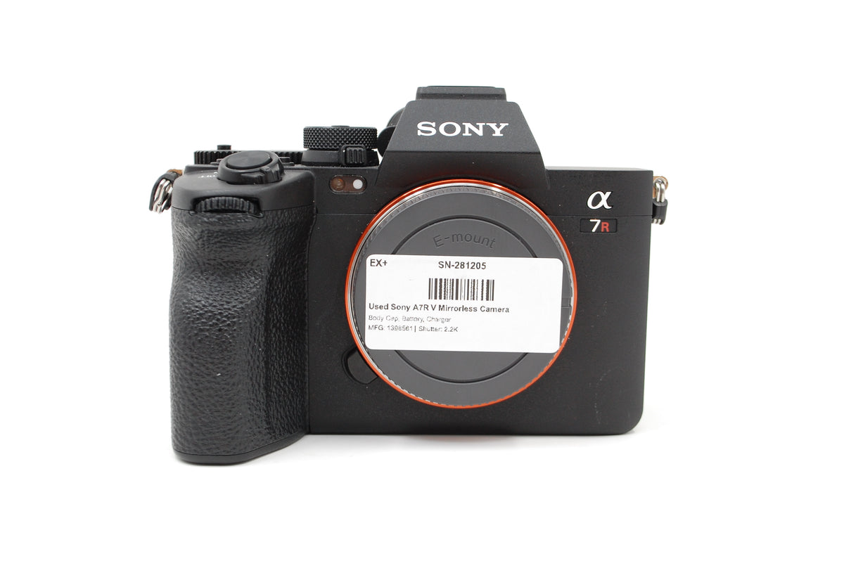 Used Sony A7R V Mirrorless Camera