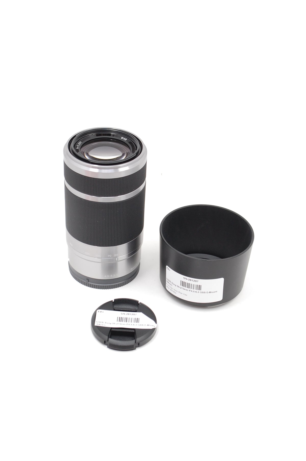 USED Sony 55-210mm F4.5-6.3 OSS E-Mount (Silver)