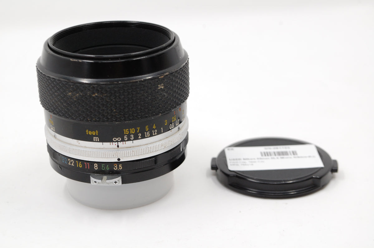 USED Nikon 55mm f3.5 Micro Nikkor-P.C