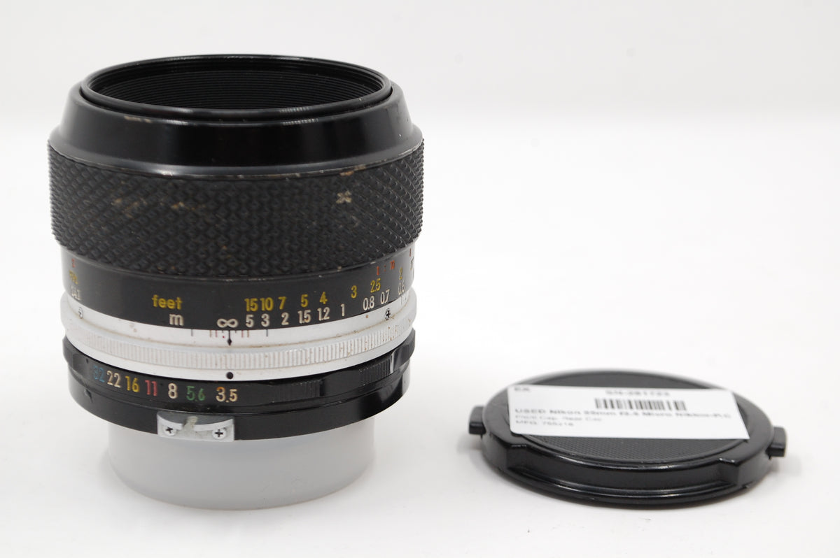 USED Nikon 55mm f3.5 Micro Nikkor-P.C