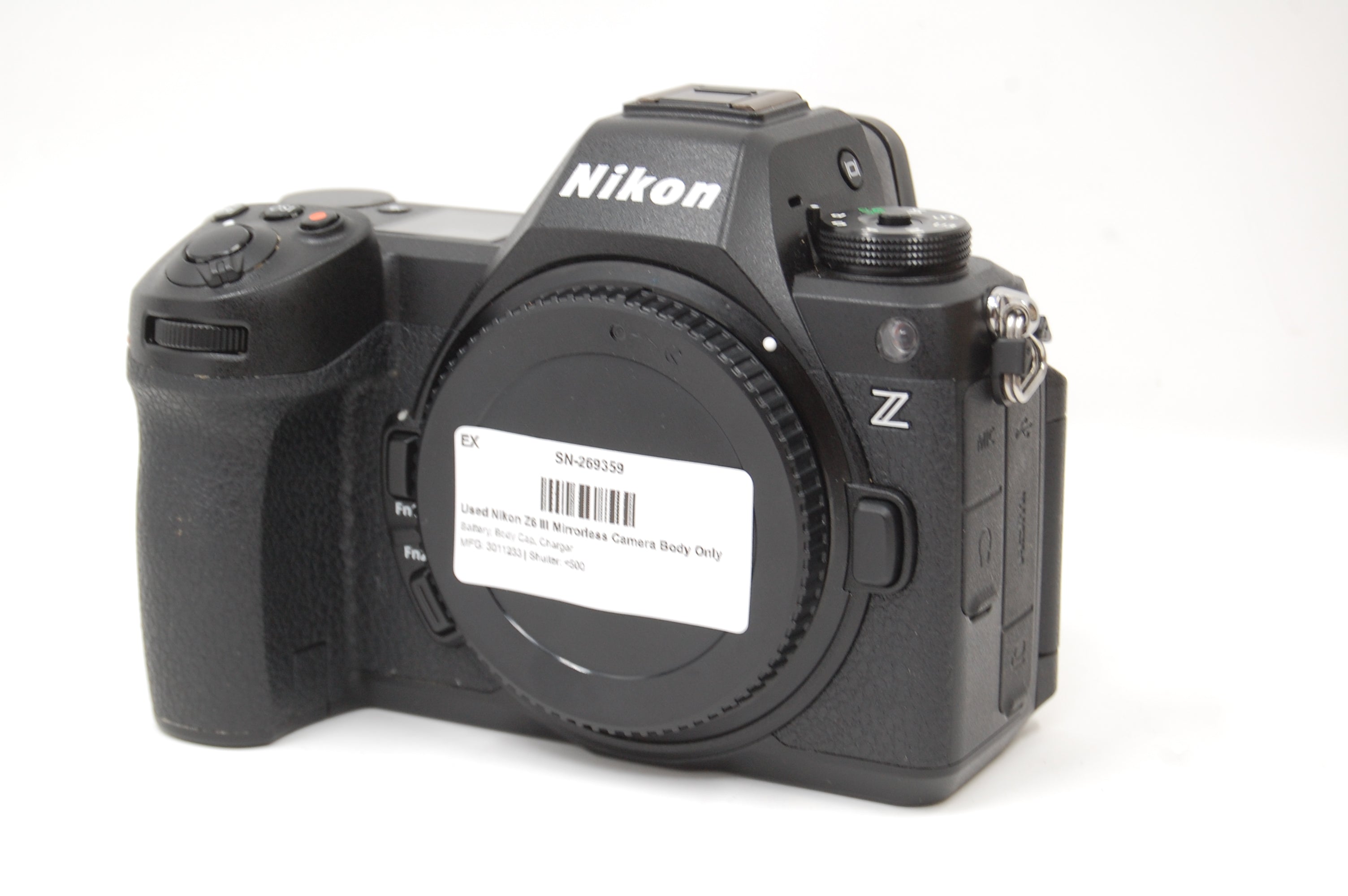 Used Nikon Z6 III Mirrorless Camera Body Only