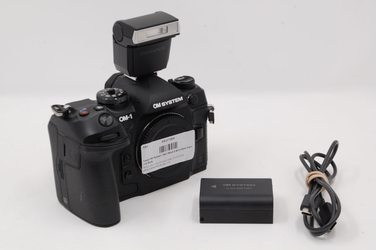 Used OM System OM-1 Mark II Mirrorless Camera Body
