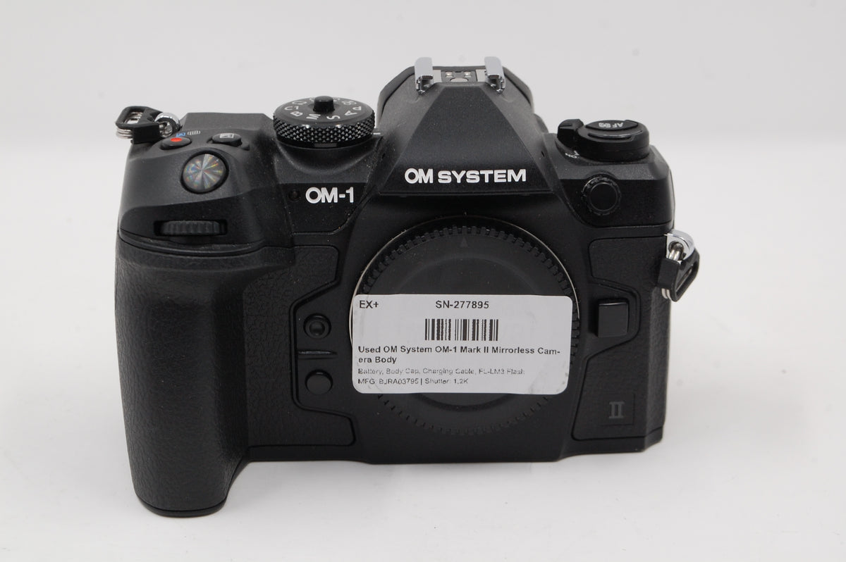 Used OM System OM-1 Mark II Mirrorless Camera Body