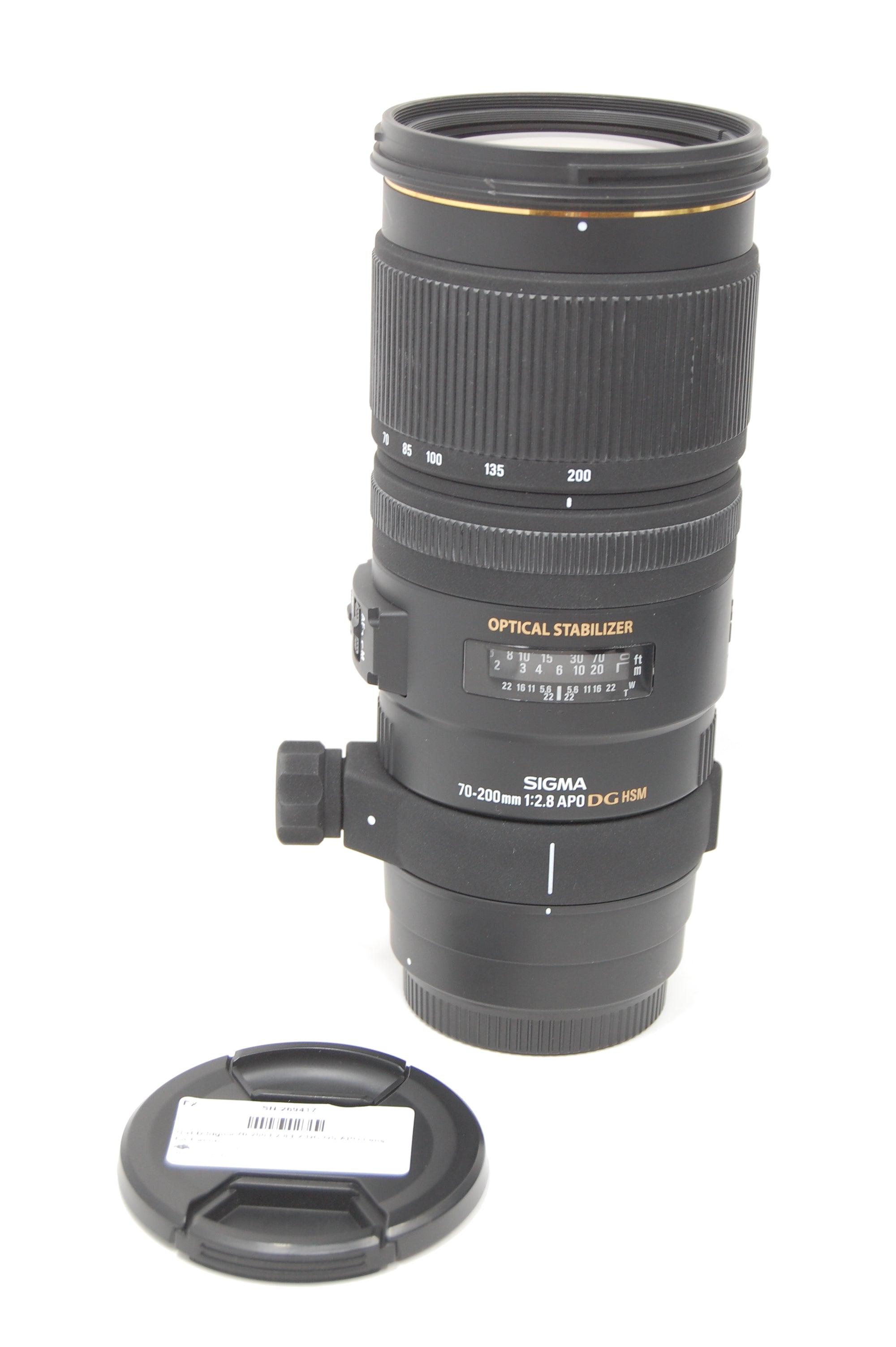 USED Sigma 70-200 F2.8 EX DG OS APO Lens for Canon