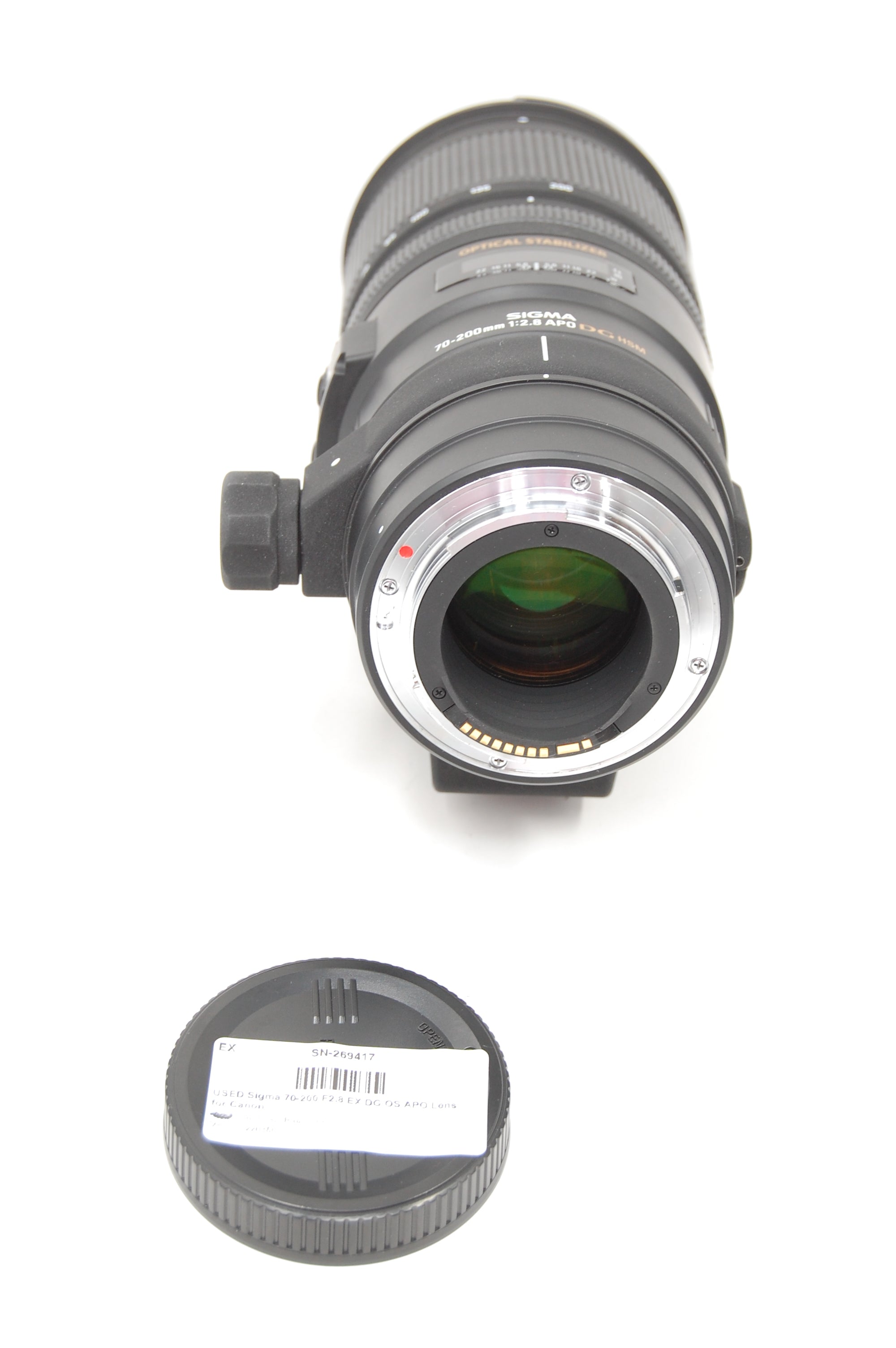 USED Sigma 70-200 F2.8 EX DG OS APO Lens for Canon
