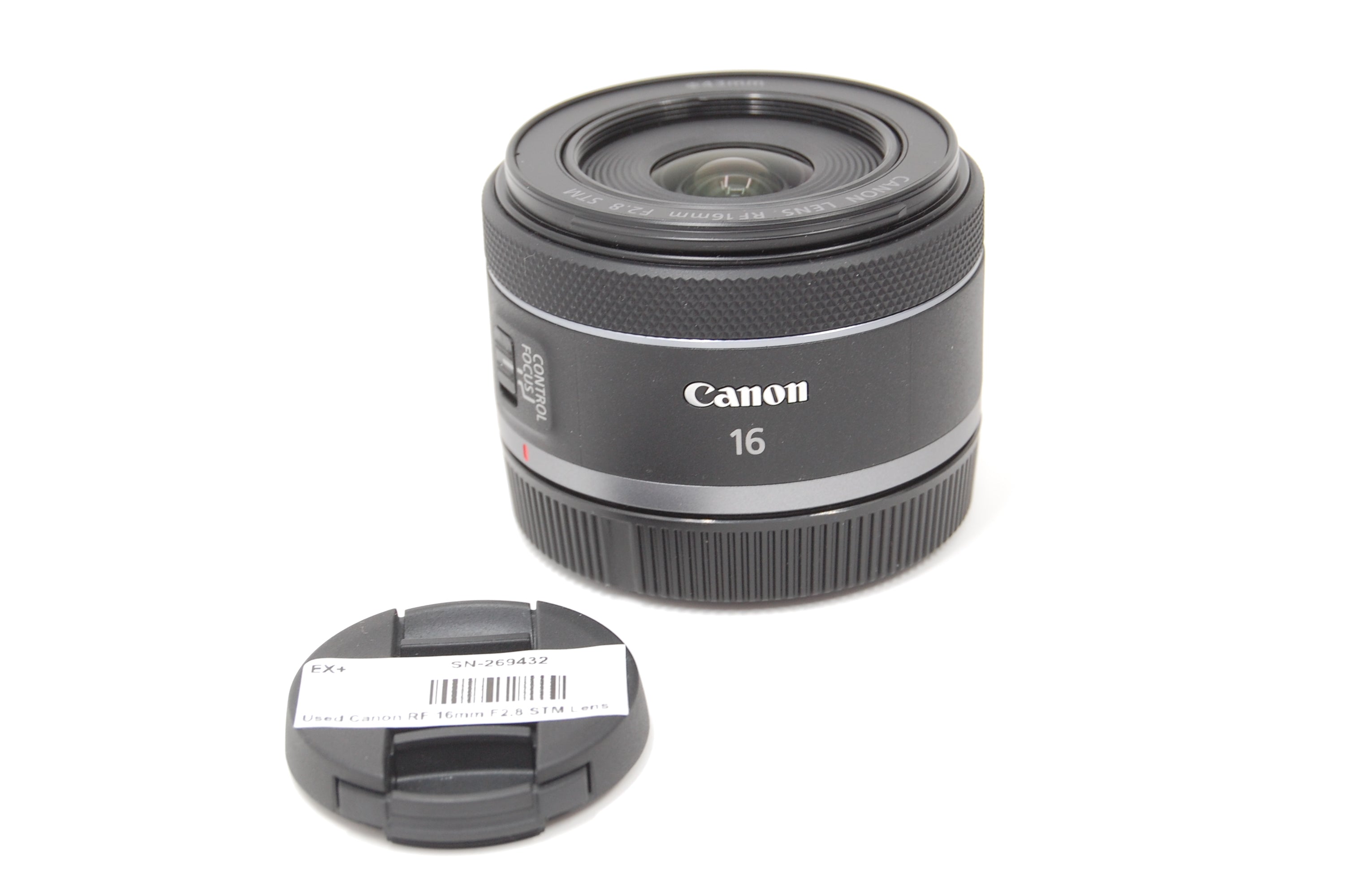 Used Canon RF 16mm F2.8 STM Lens
