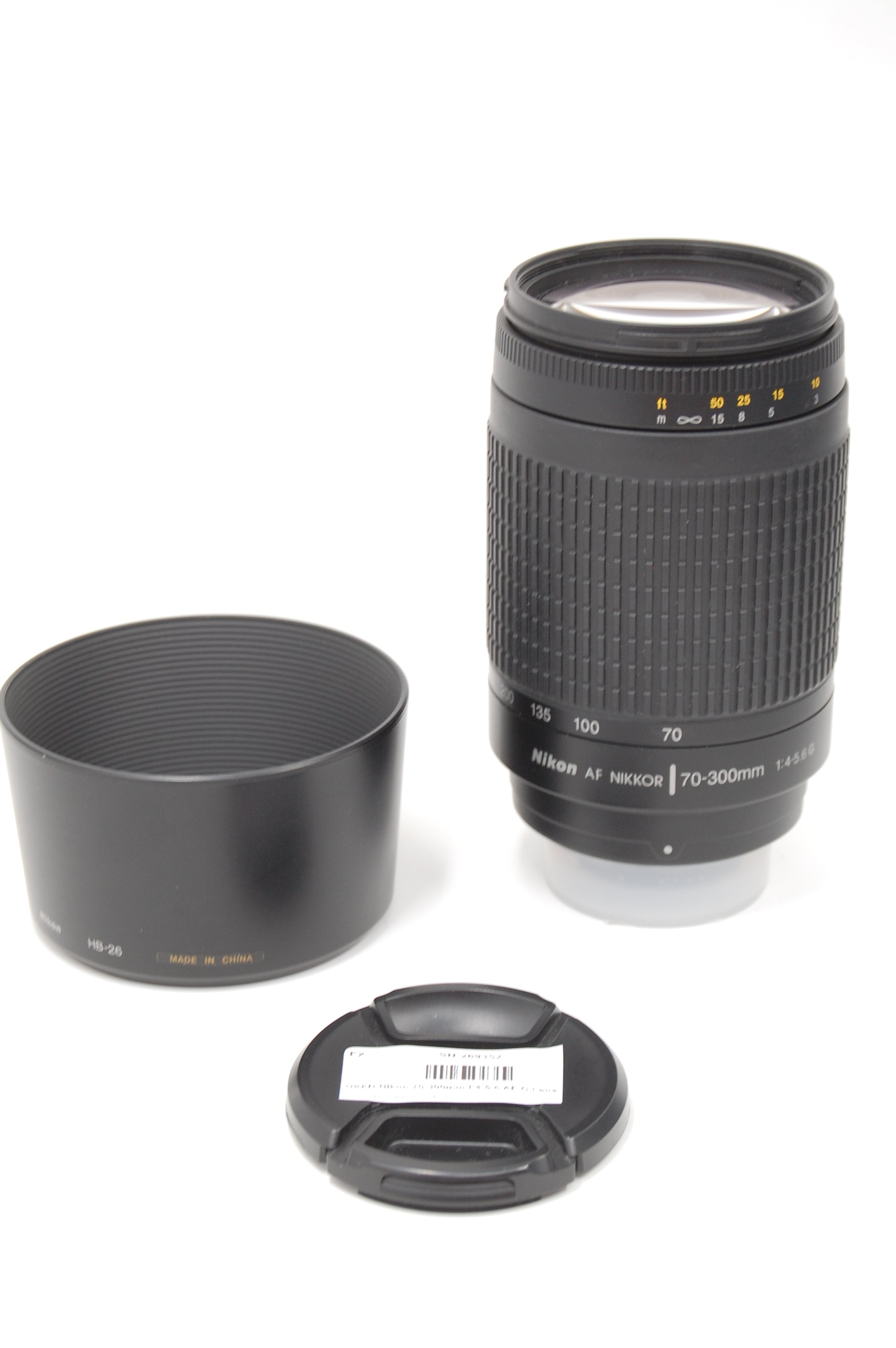 USED Nikon 70-300mm F4-5.6 AF G Lens