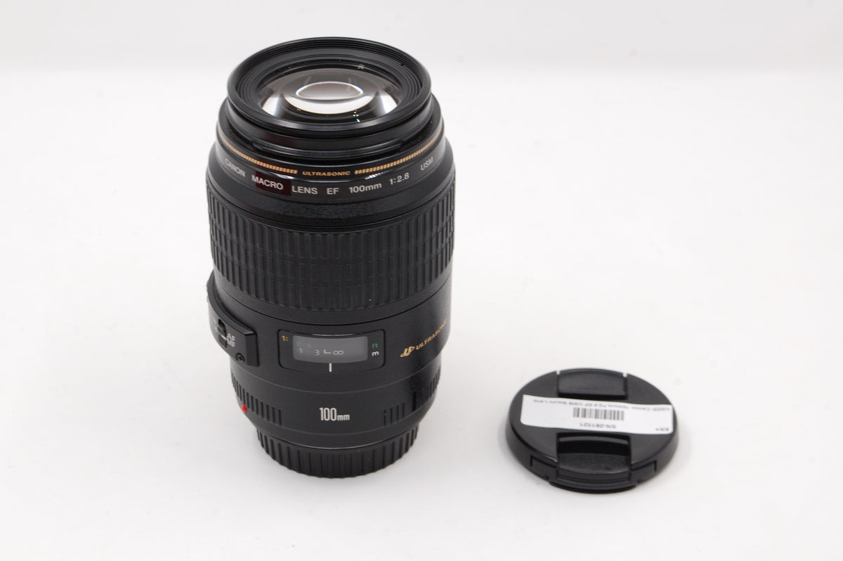 USED Canon 100mm F2.8 EF USM Macro Lens