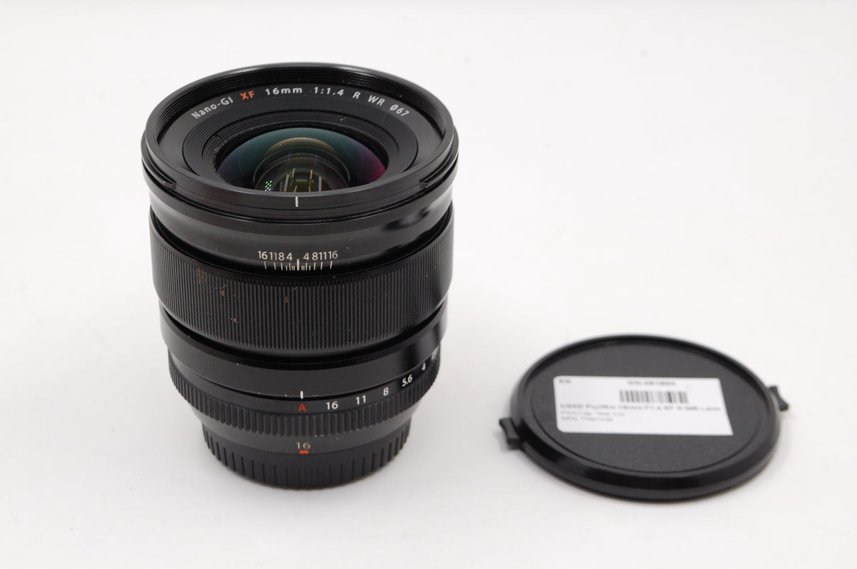 USED Fujifilm 16mm F1.4 XF R WR Lens