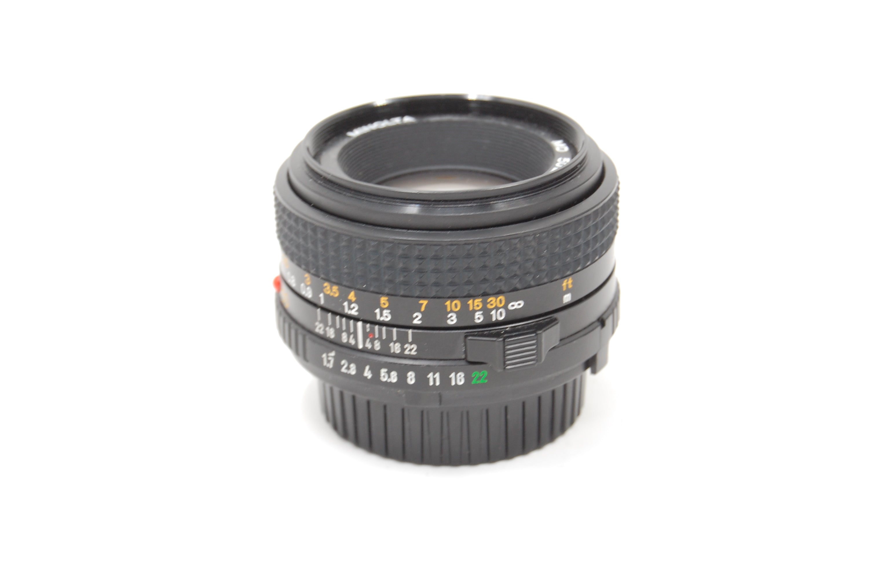 Used Minolta MD 50mm 1.7 Lens