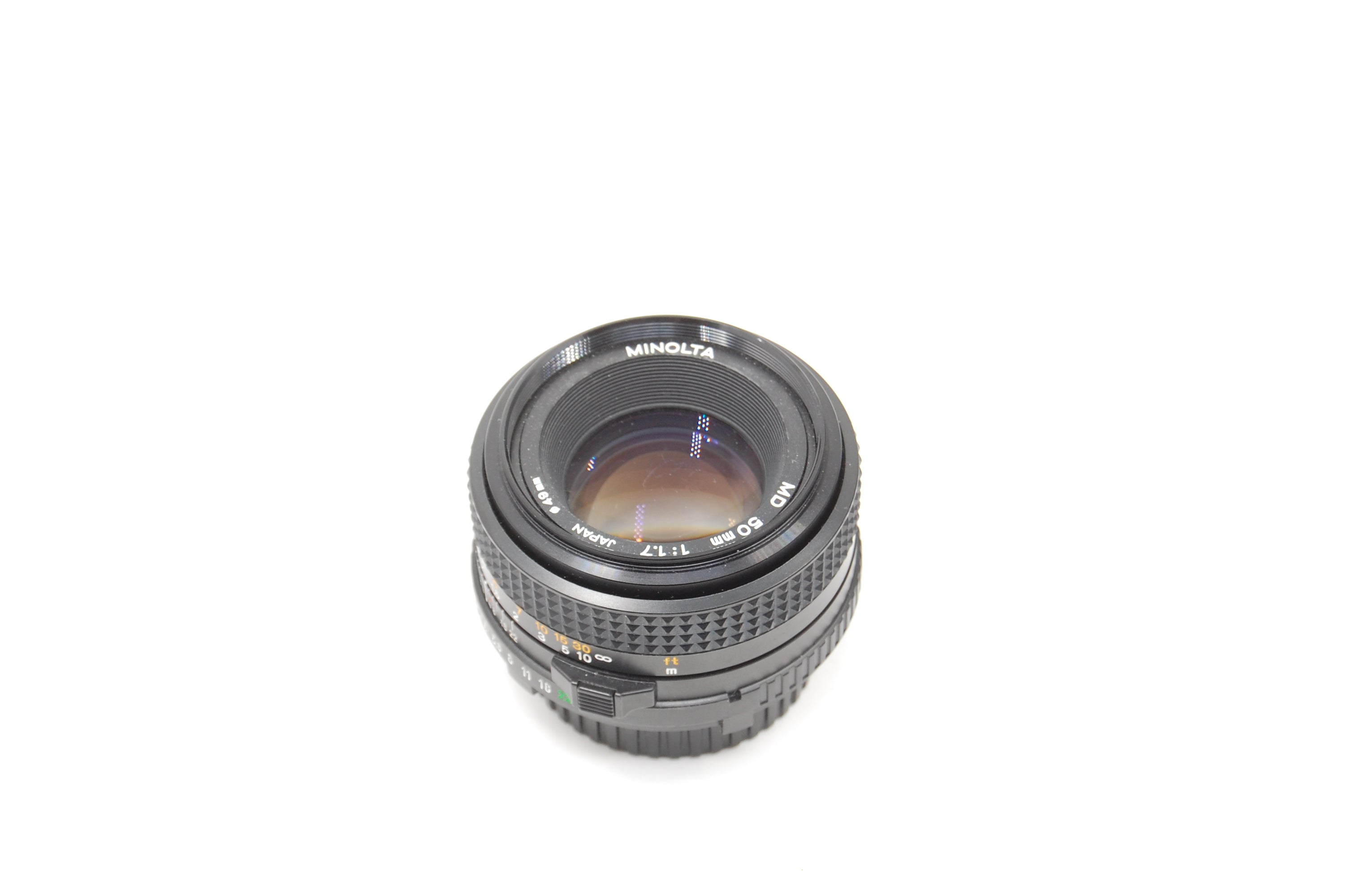 Used Minolta MD 50mm 1.7 Lens