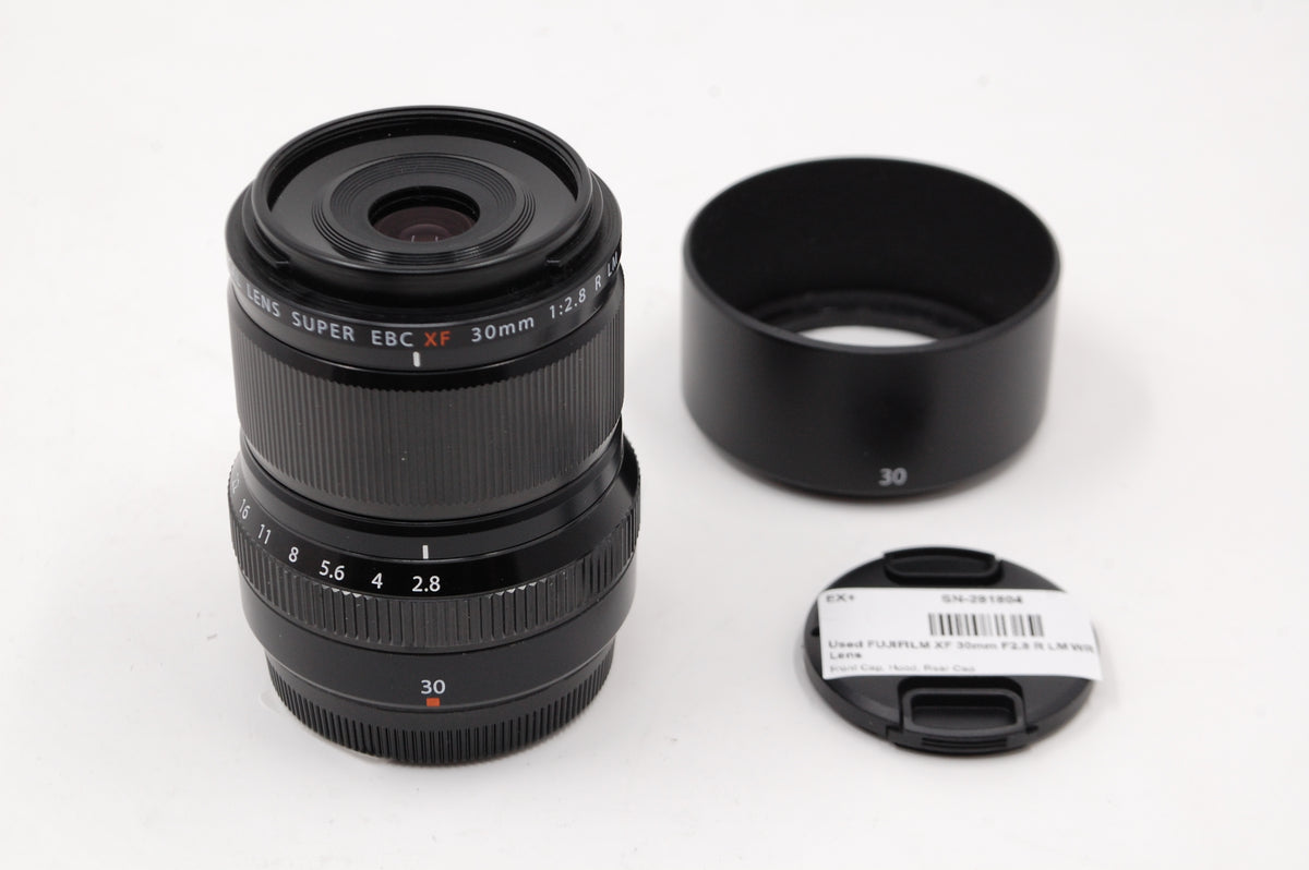Used FUJIFILM XF 30mm F2.8 R LM WR Macro Lens