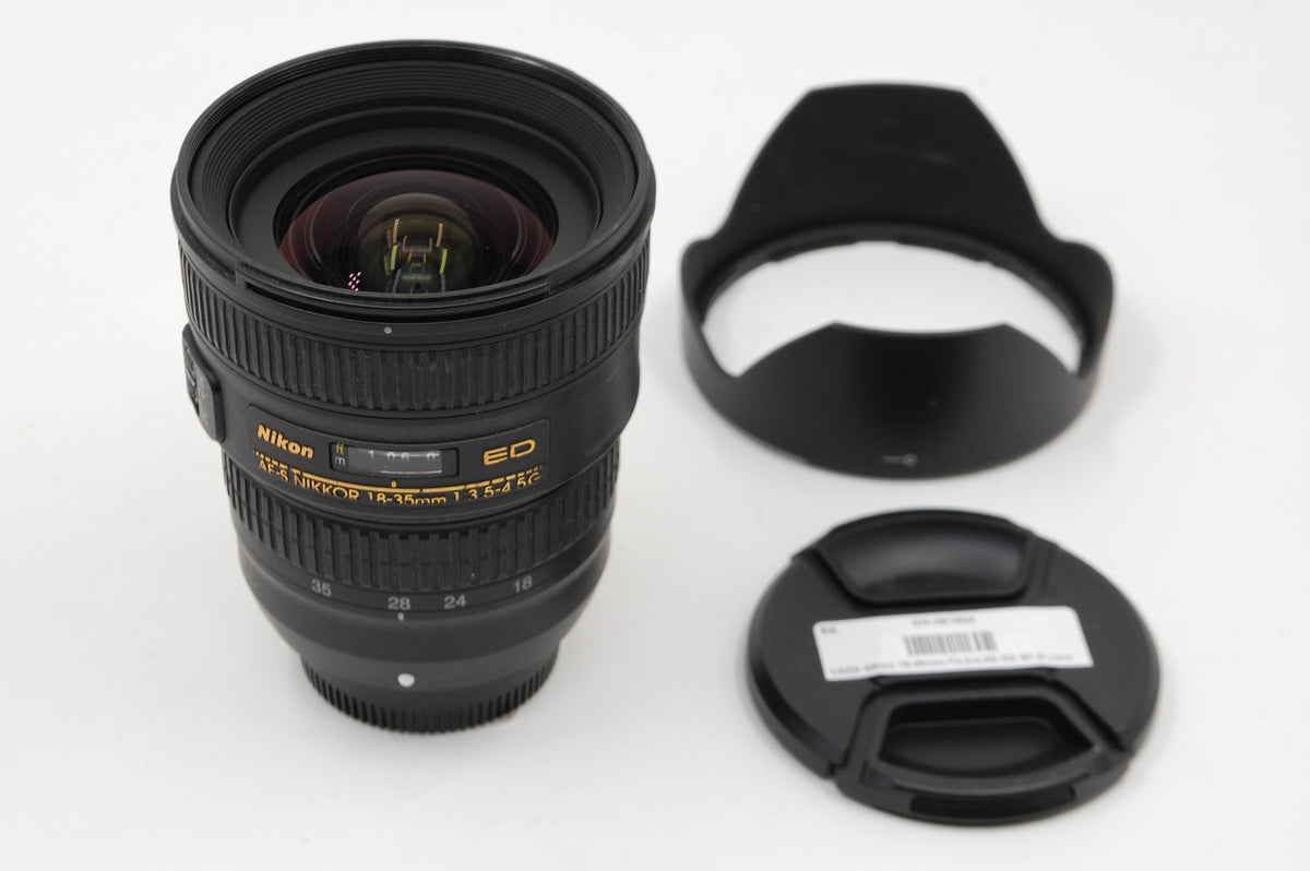 USED Nikon 18-35mm F3.5-4.5G ED AF-S Lens