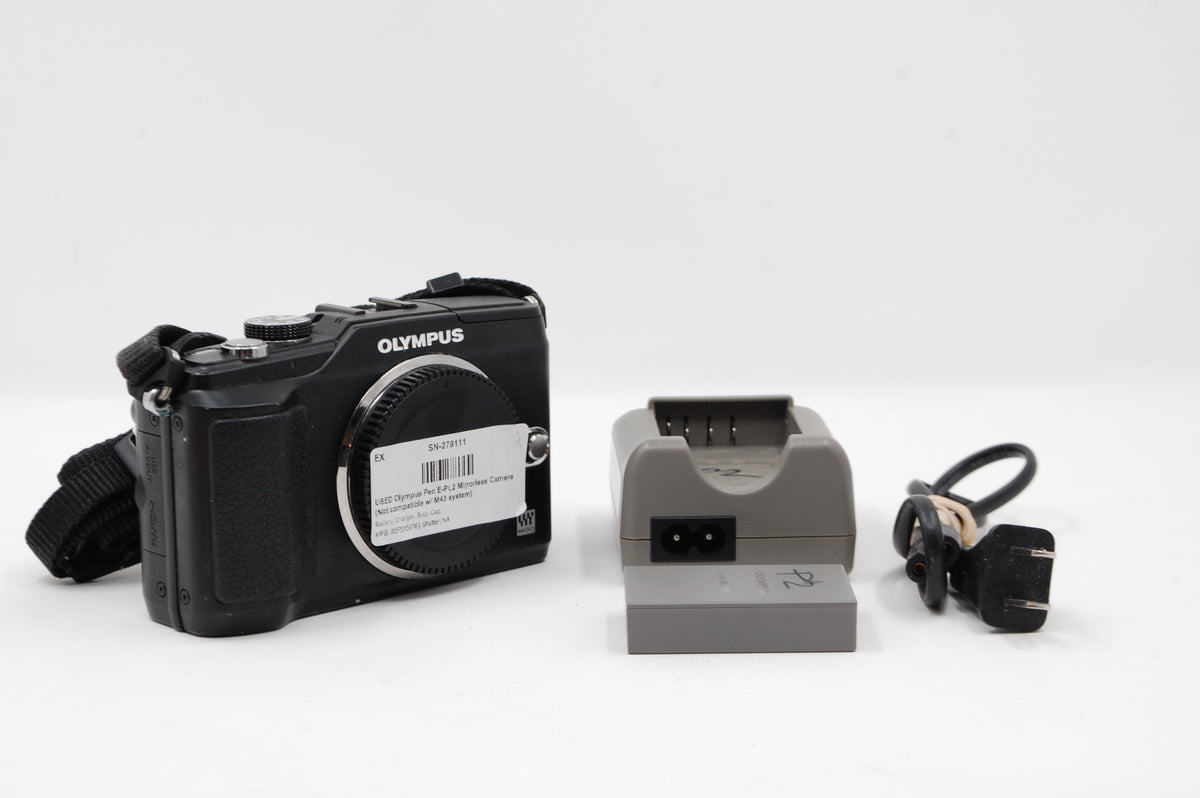 USED Olympus Pen E-PL2 Mirrorless Camera