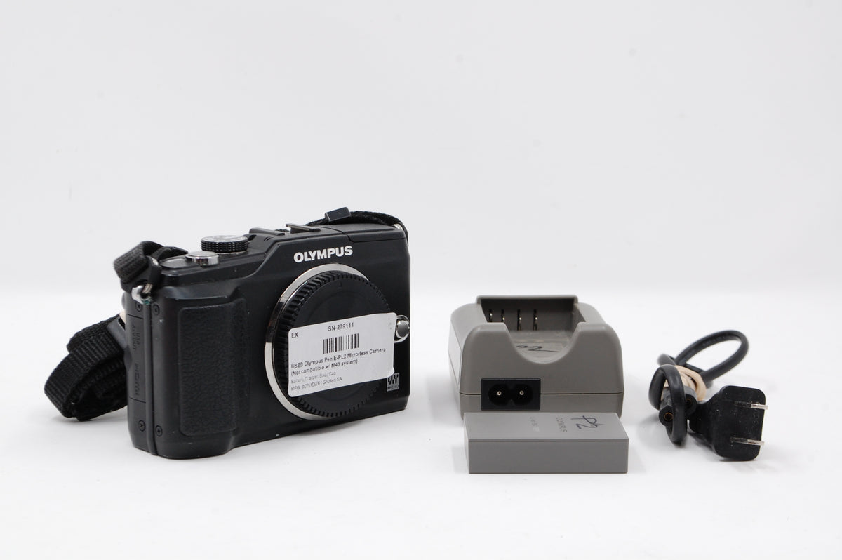 USED Olympus Pen E-PL2 Mirrorless Camera