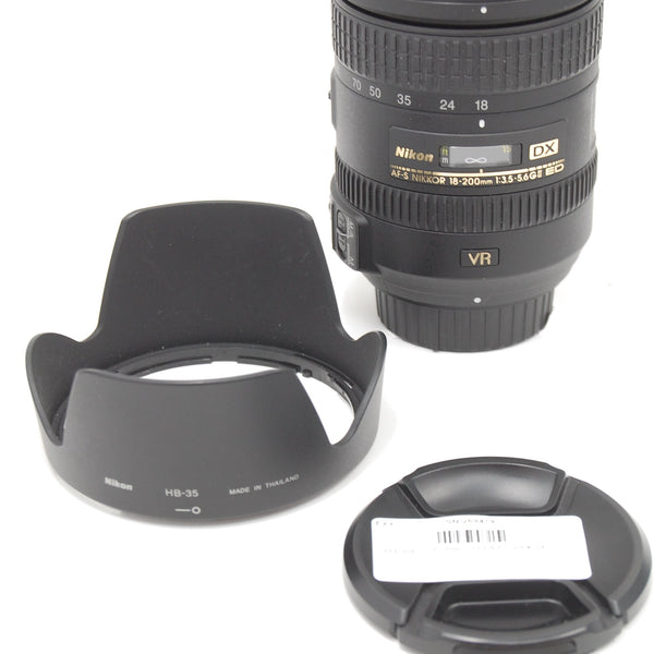 ★異物★ ニコン 18-200mm F3.5-5.6G ED VR #21308 USED Nikon 18-200mm f3.5-5.6 G VR II DX
