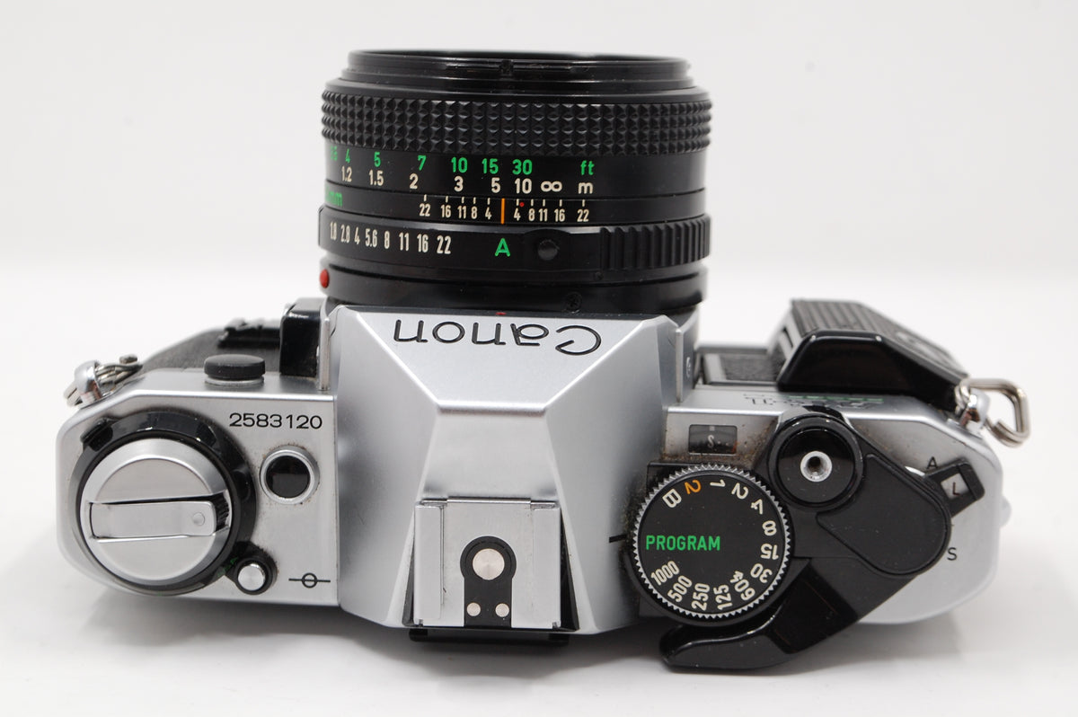 Used Canon AE-1 Program w/ 50mm F1.8 Lens (READ)