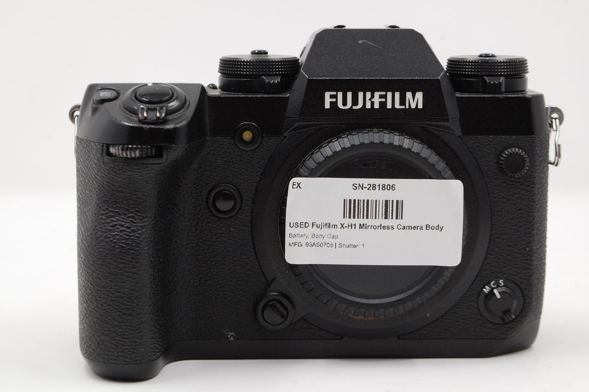USED Fujifilm X-H1 Mirrorless Camera Body