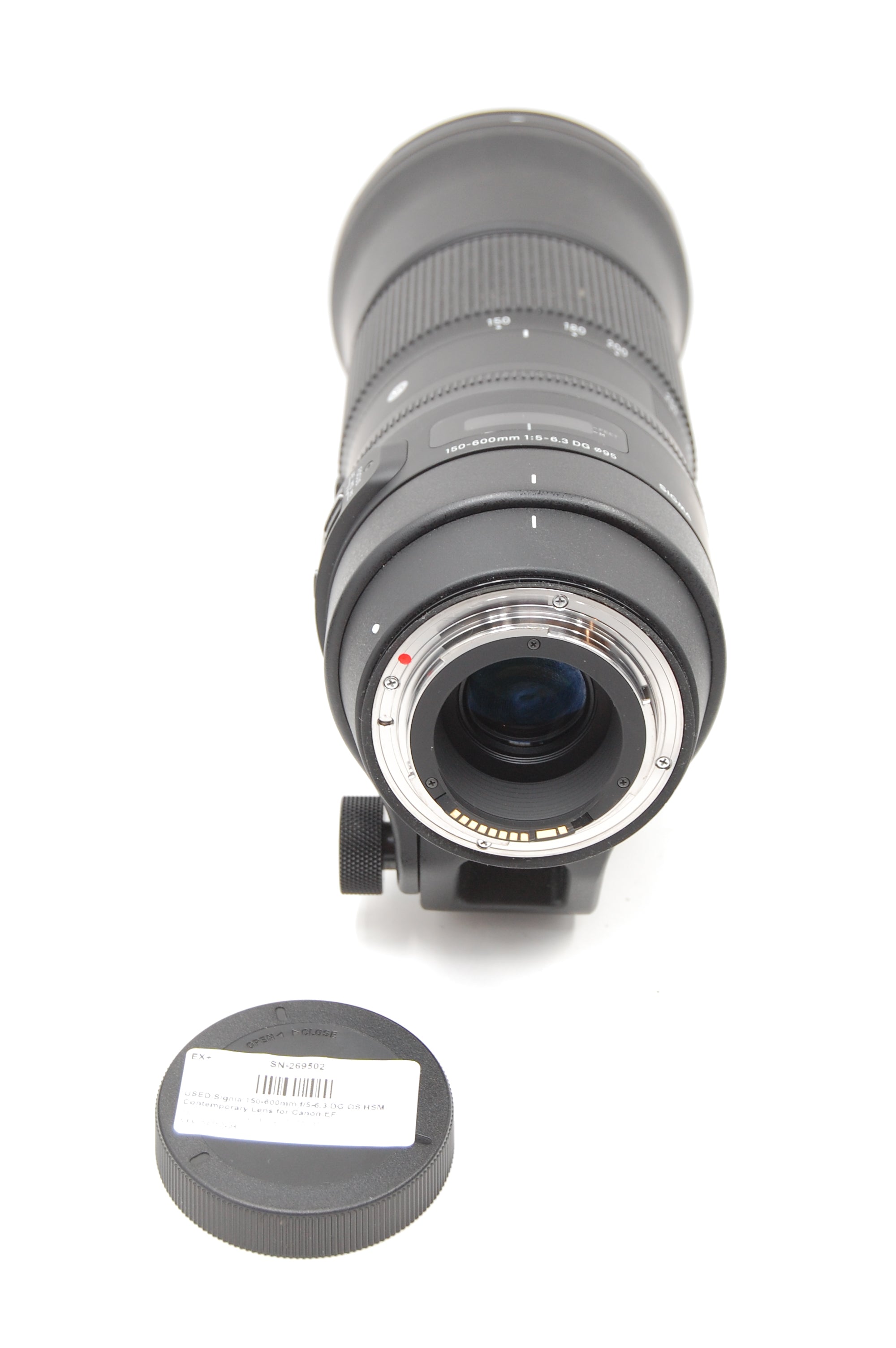 USED Sigma 150-600mm f/5-6.3 DG OS HSM Contemporary Lens for Canon EF