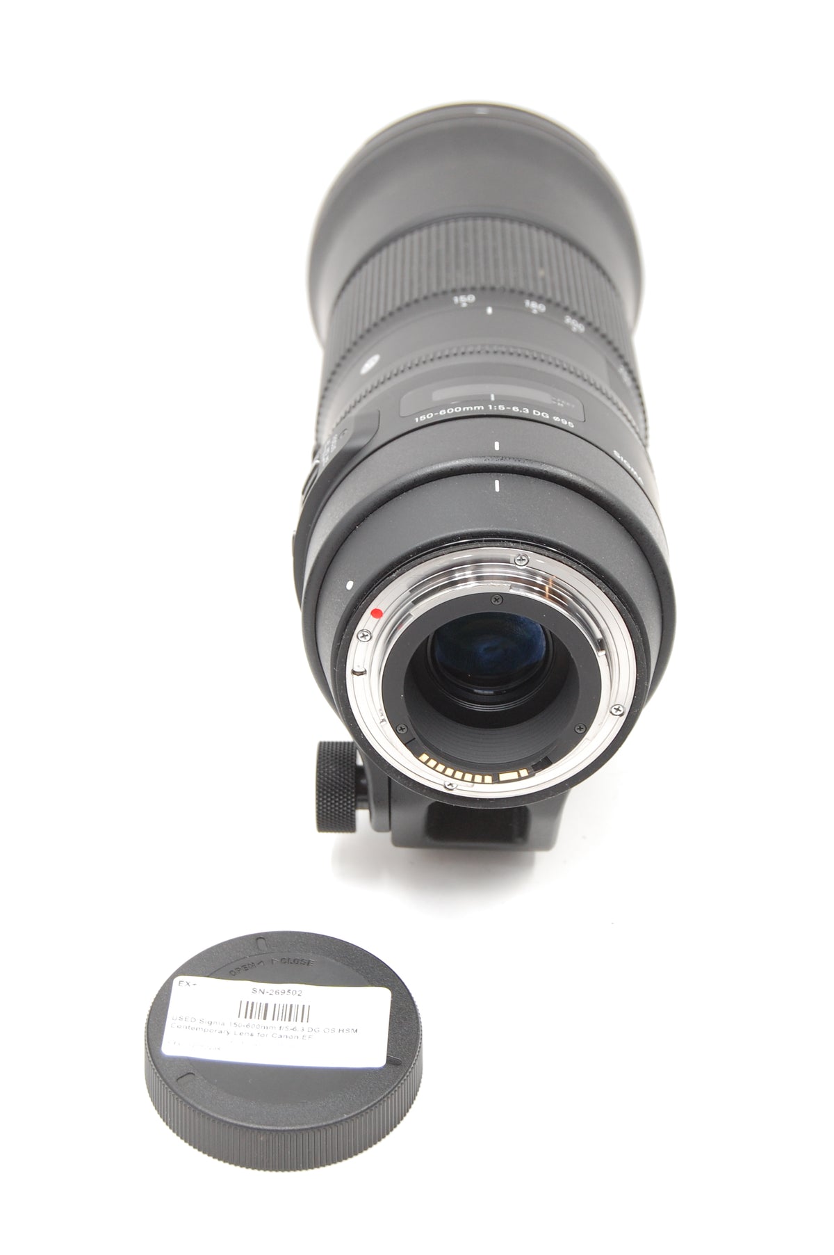USED Sigma 150-600mm f/5-6.3 DG OS HSM Contemporary Lens for Canon EF