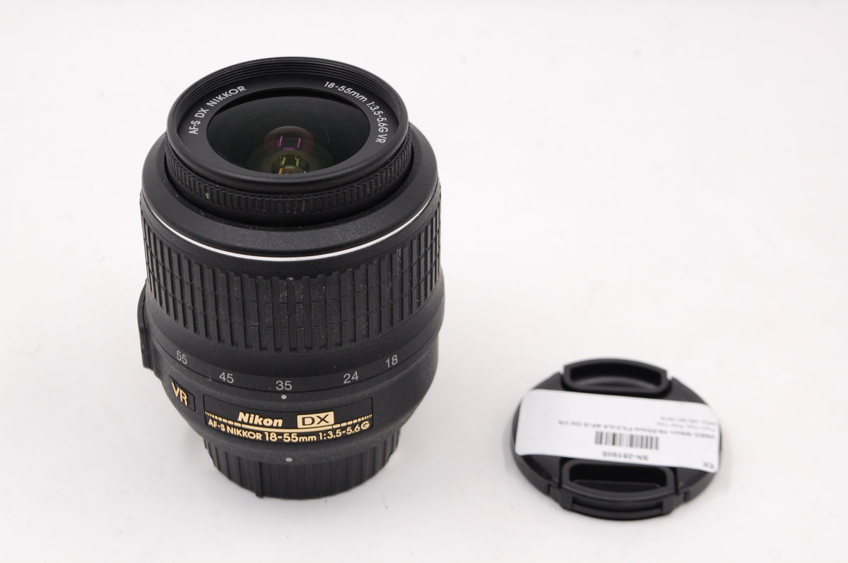 USED Nikon 18-55mm F3.5-5.6 AF-S DX VR