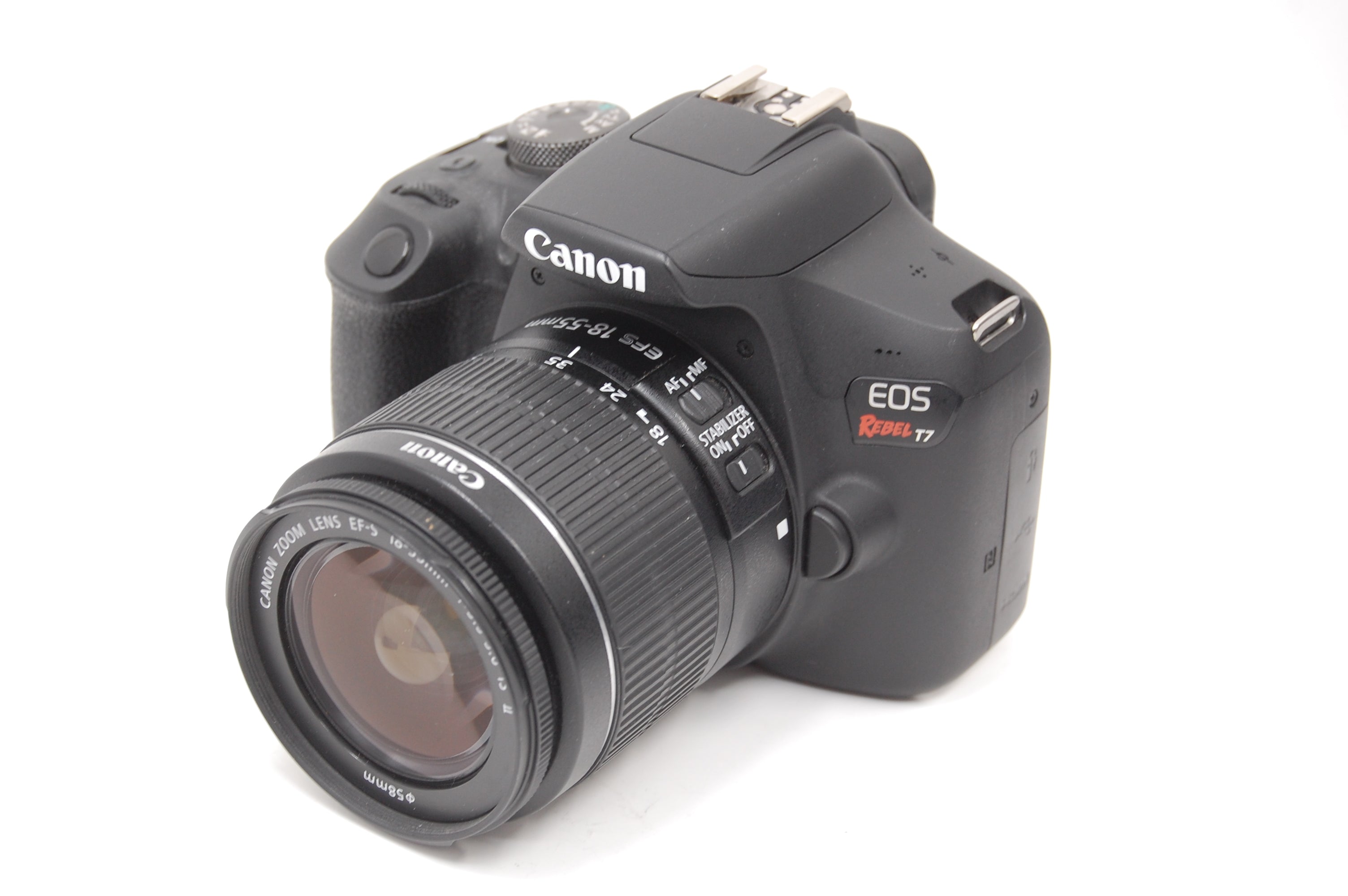 Used Canon EOS Rebel T7 DSLR Camera with 18-55mm Lens
