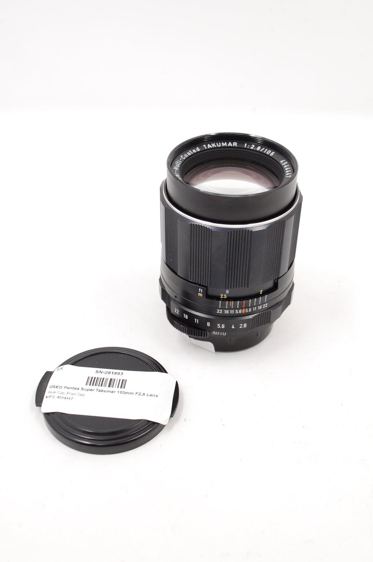 USED Pentax Super Takumar 105mm F2.8 Lens