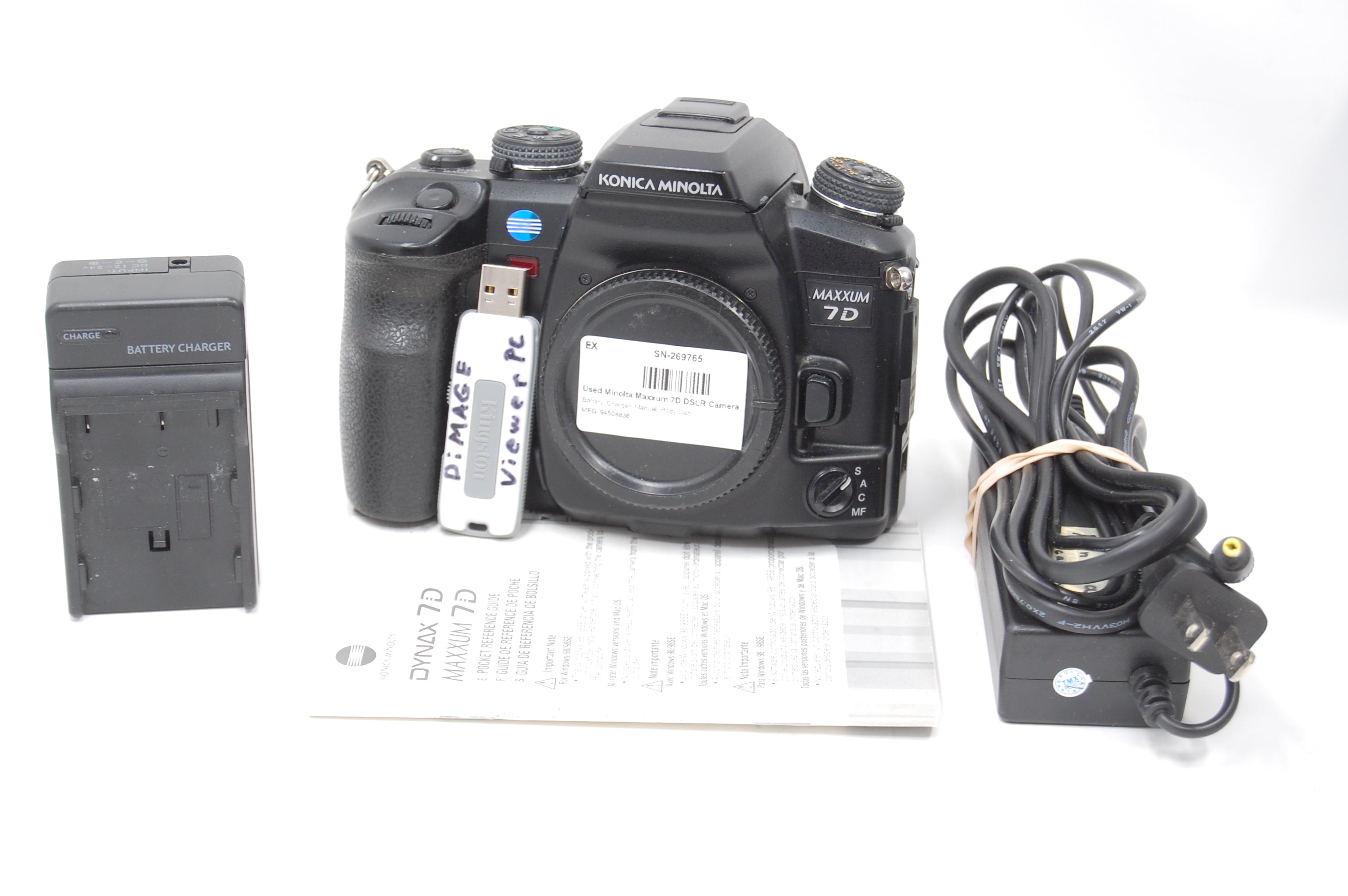 Used Minolta Maxxum 7D DSLR Camera