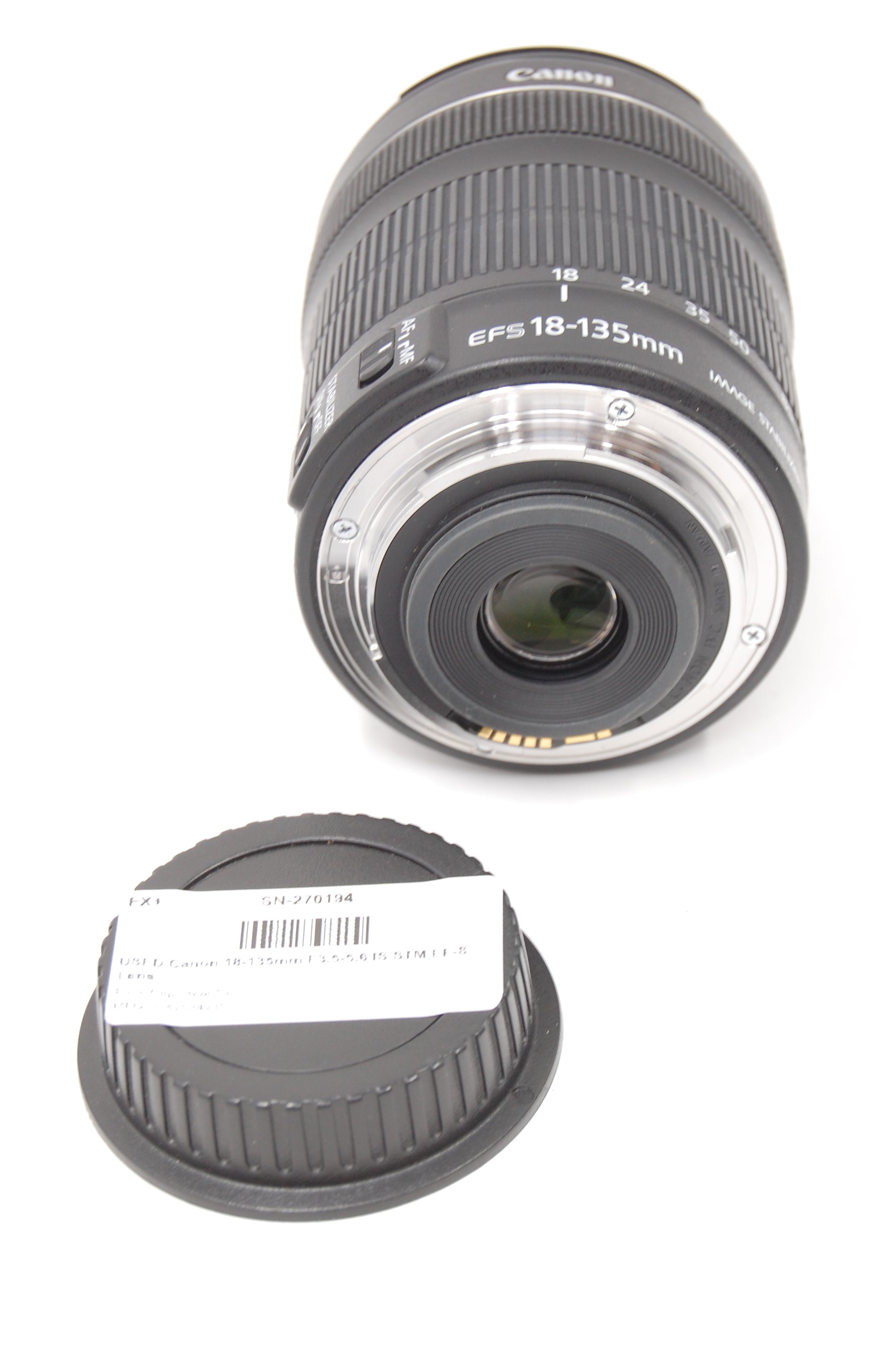 USED Canon 18-135mm F3.5-5.6 IS STM EF-S Lens