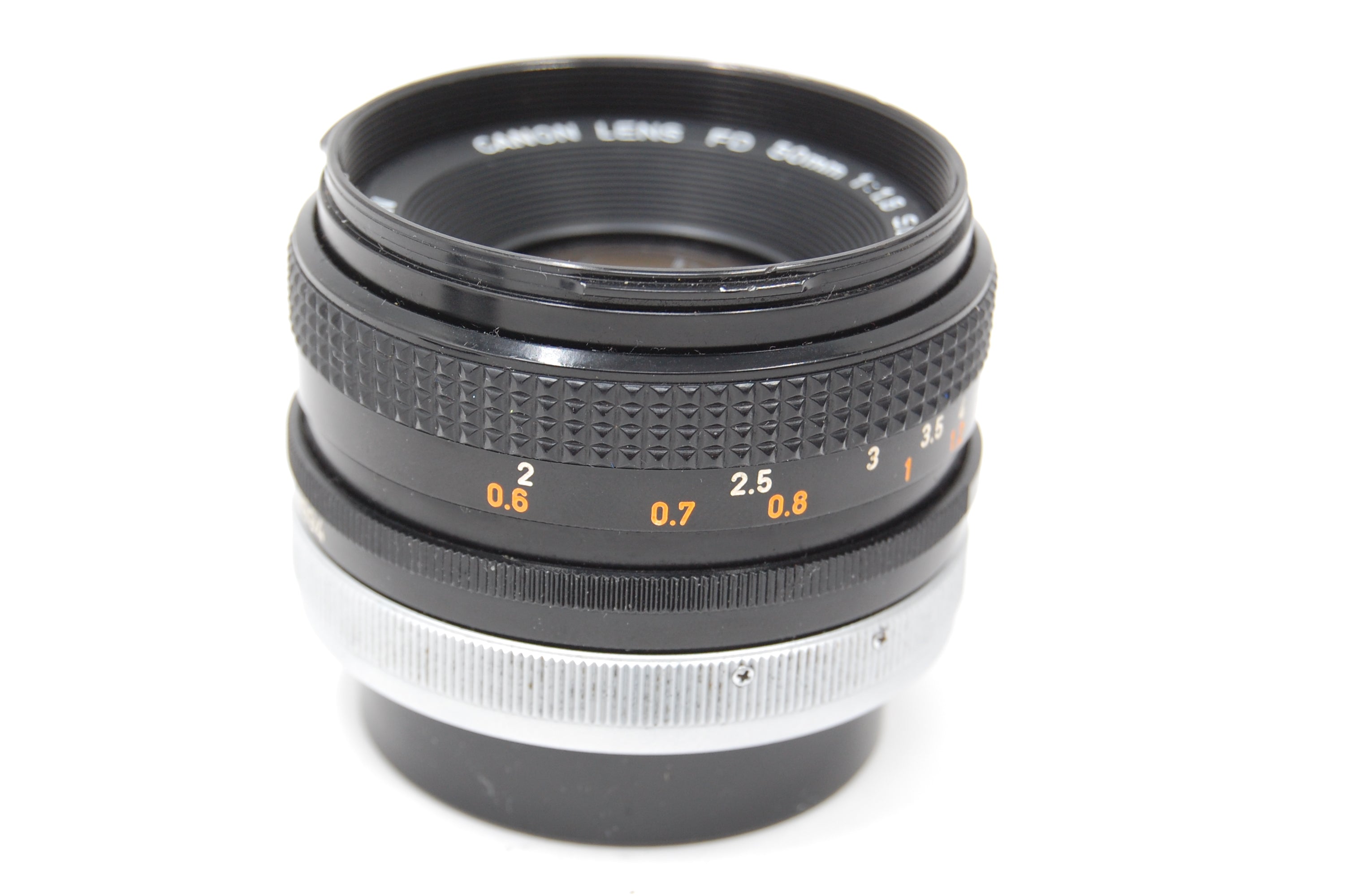 Used Canon 50mm f1.8 S.C. FD Lens