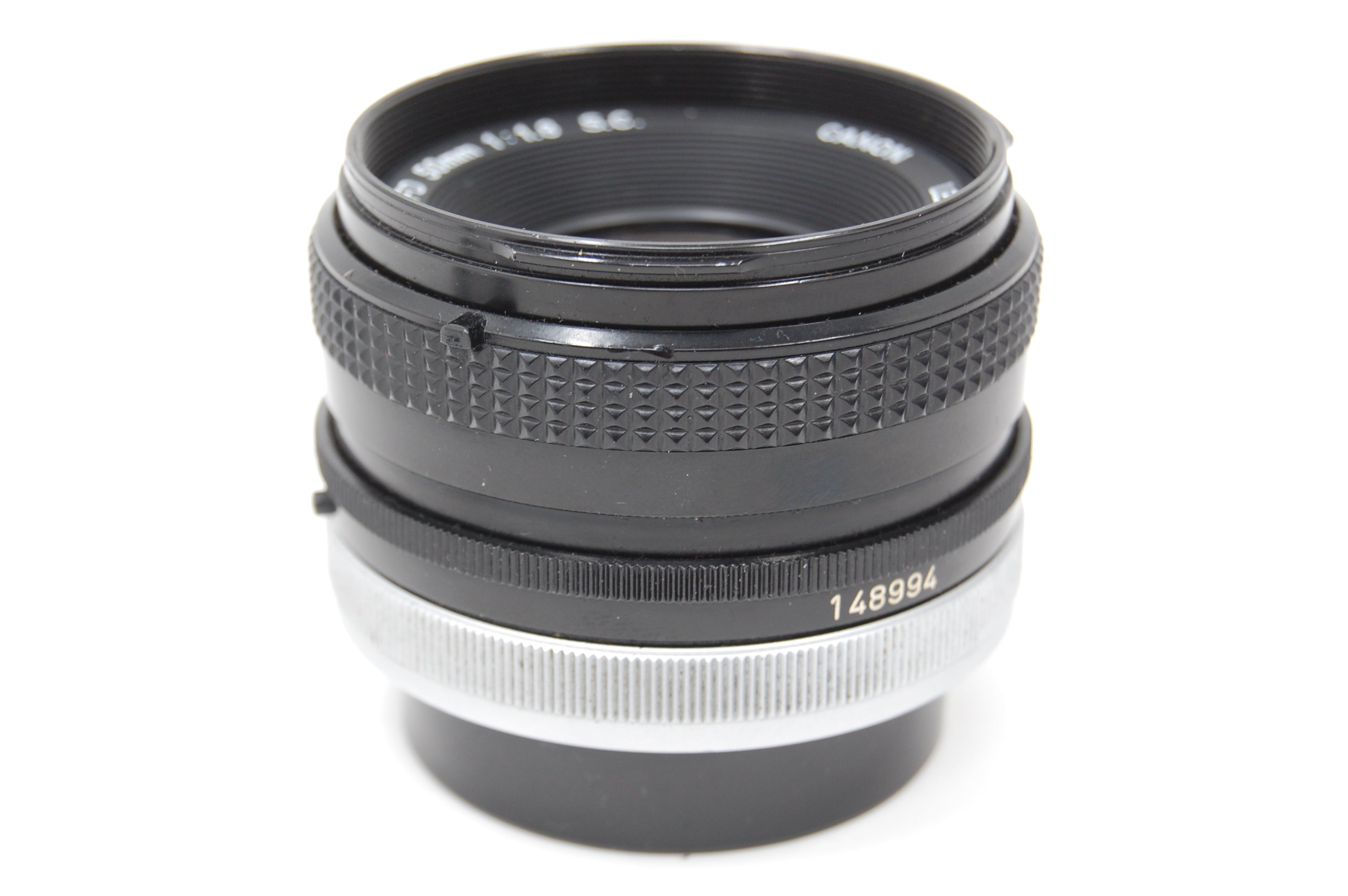 Used Canon 50mm f1.8 S.C. FD Lens