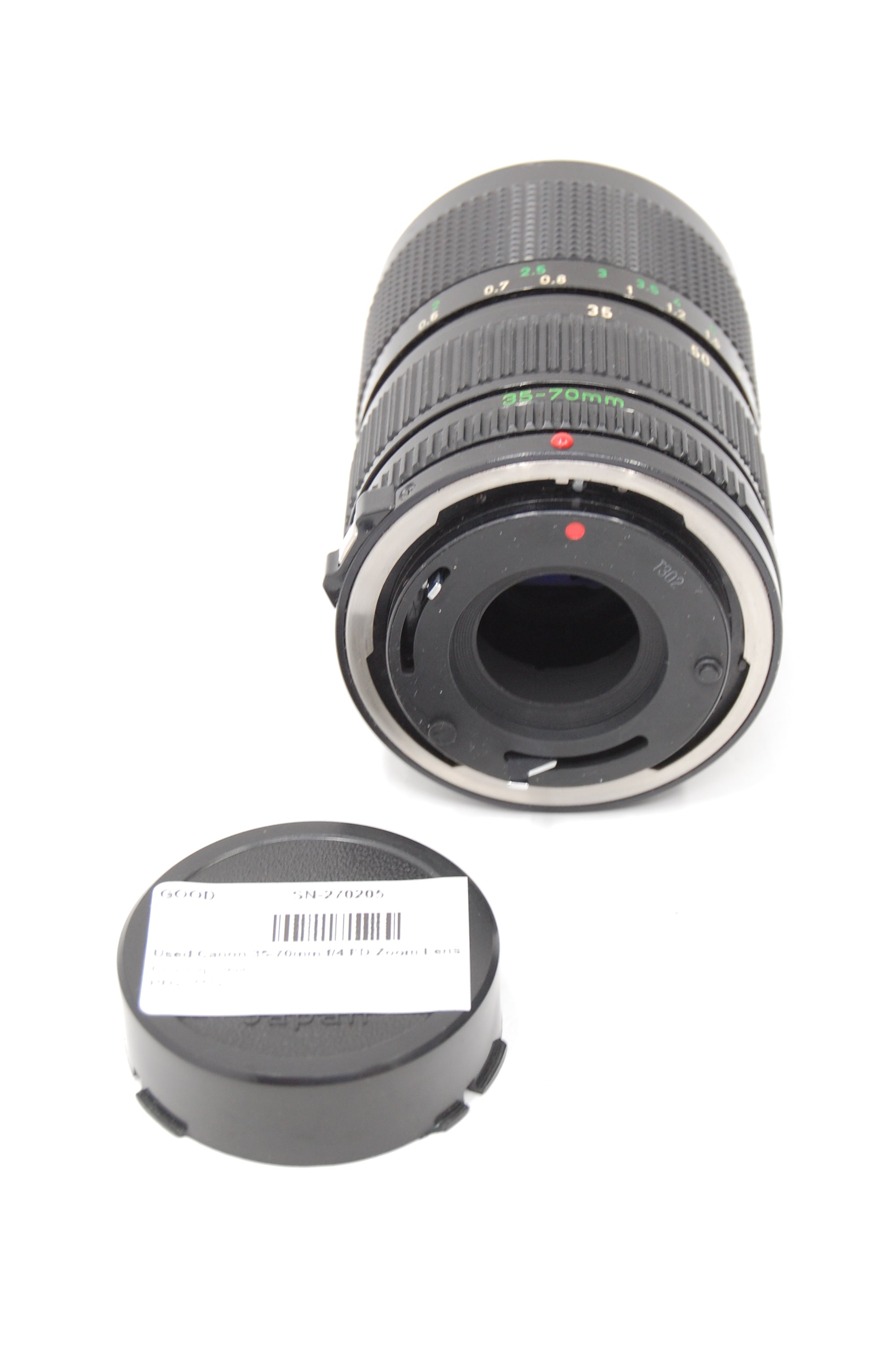 Used Canon 35-70mm f/4 FD Zoom Lens