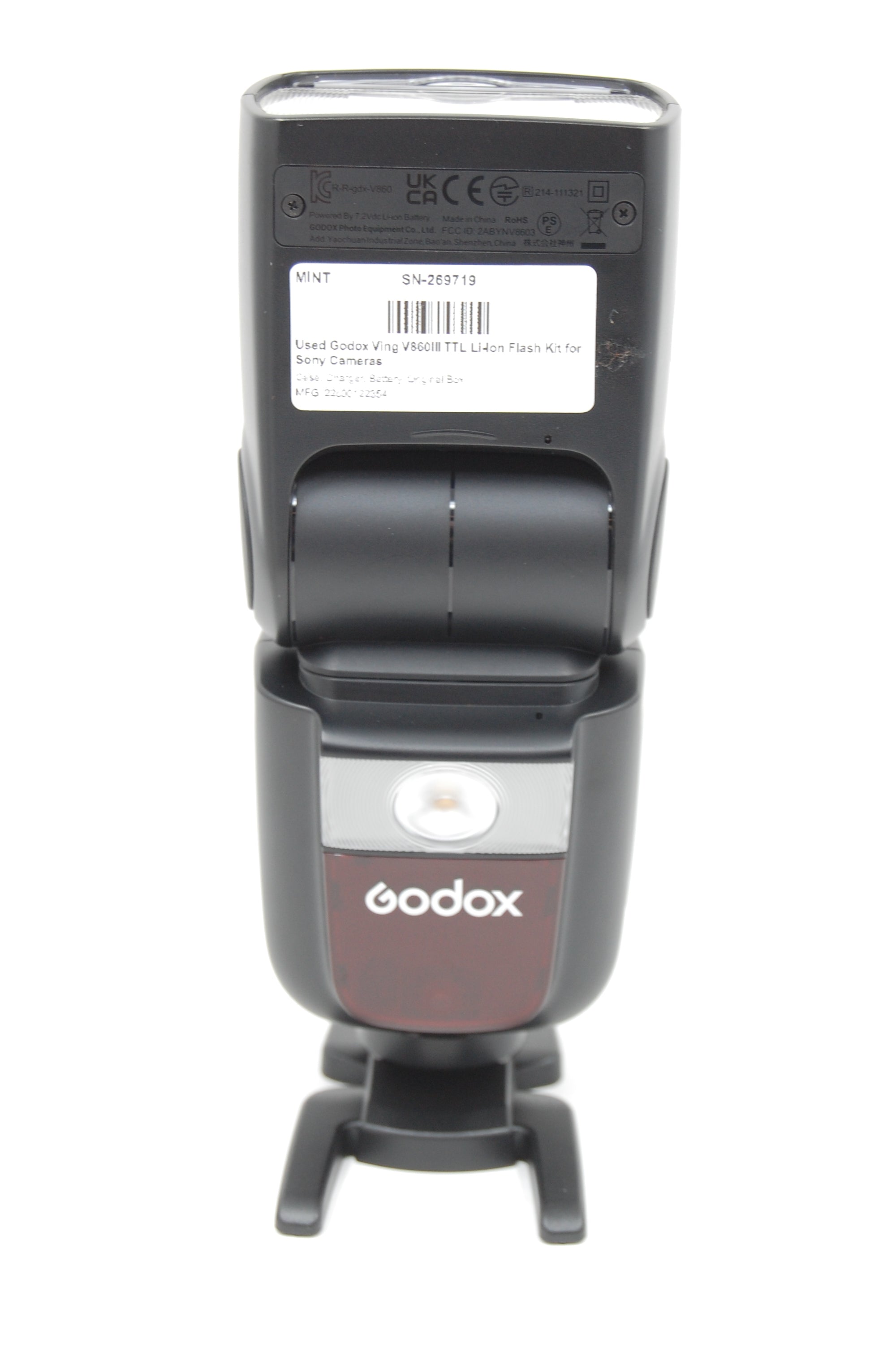 Used Godox Ving V860III TTL Li-Ion Flash Kit for Sony Cameras
