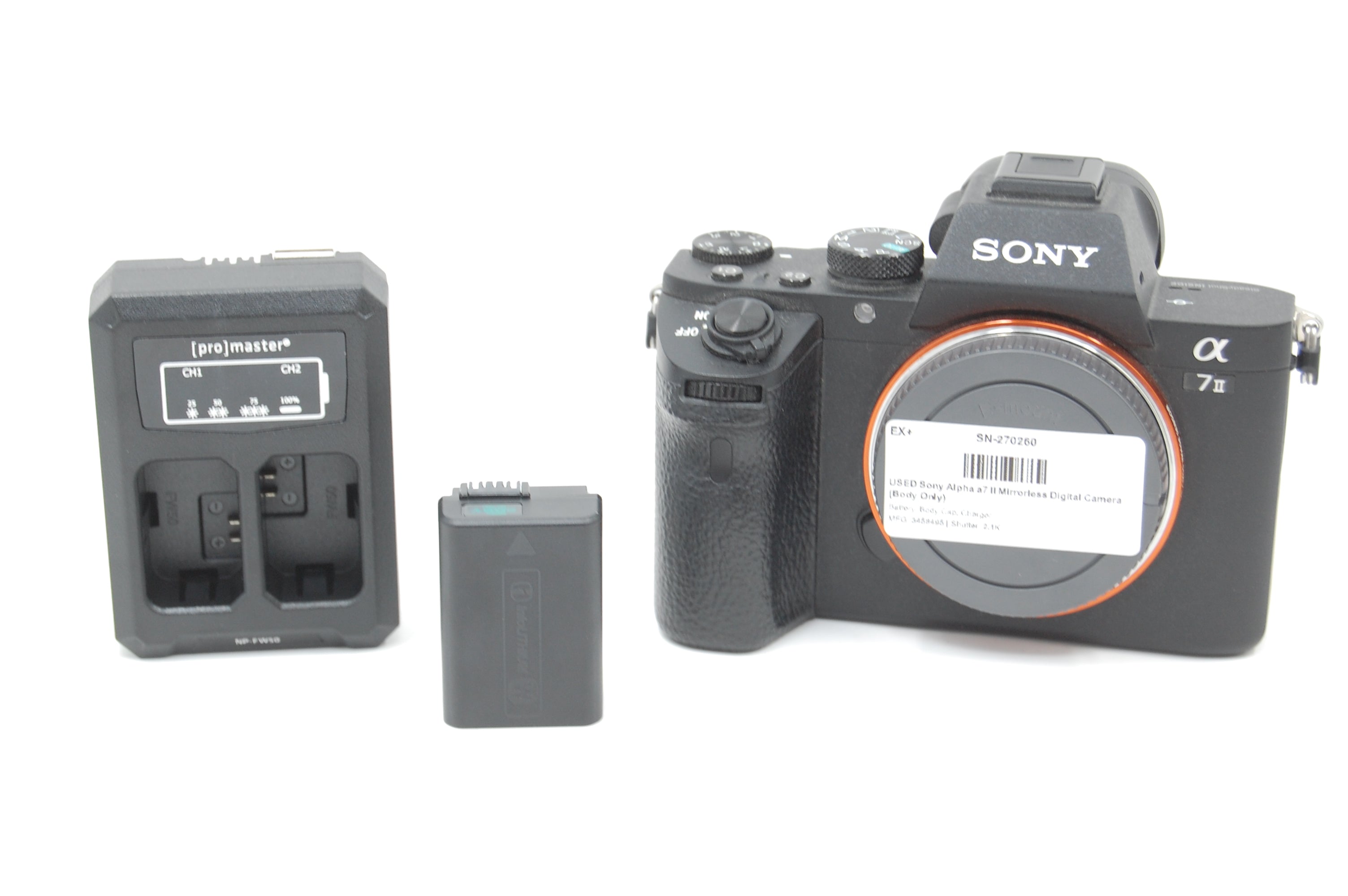 USED Sony Alpha a7 II Mirrorless Digital Camera (Body Only)
