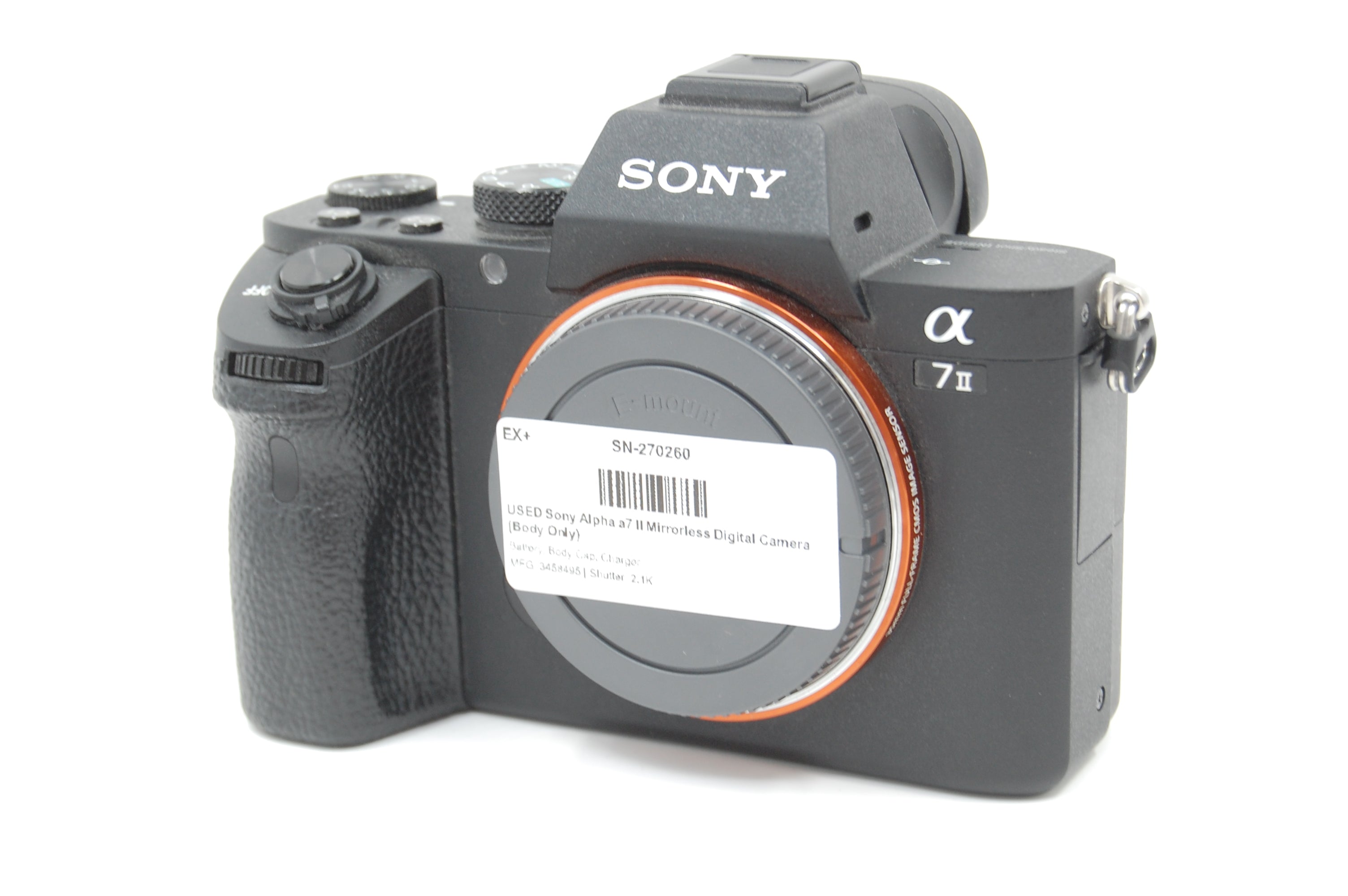 USED Sony Alpha a7 II Mirrorless Digital Camera (Body Only)